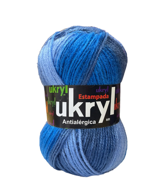 Urkyl | Pack Lana Estampada - Acrílico 100% - Rendidor y con colores vibrantes.