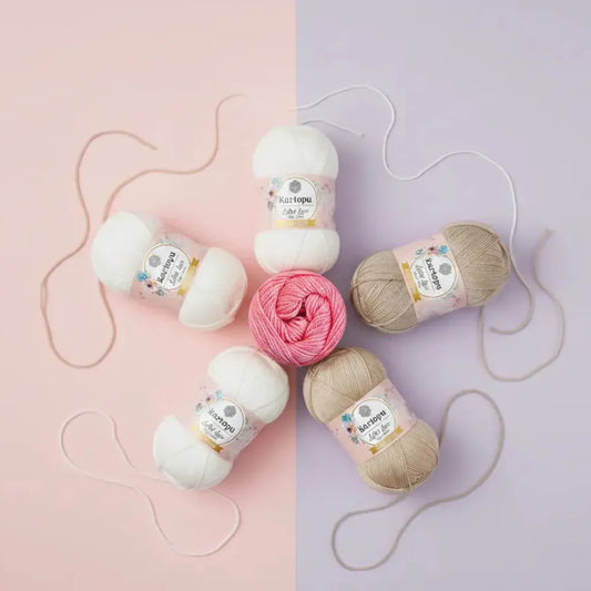 Kartopu Lotus Lux – Hilo Brillante de Lujo 96% Microfibra