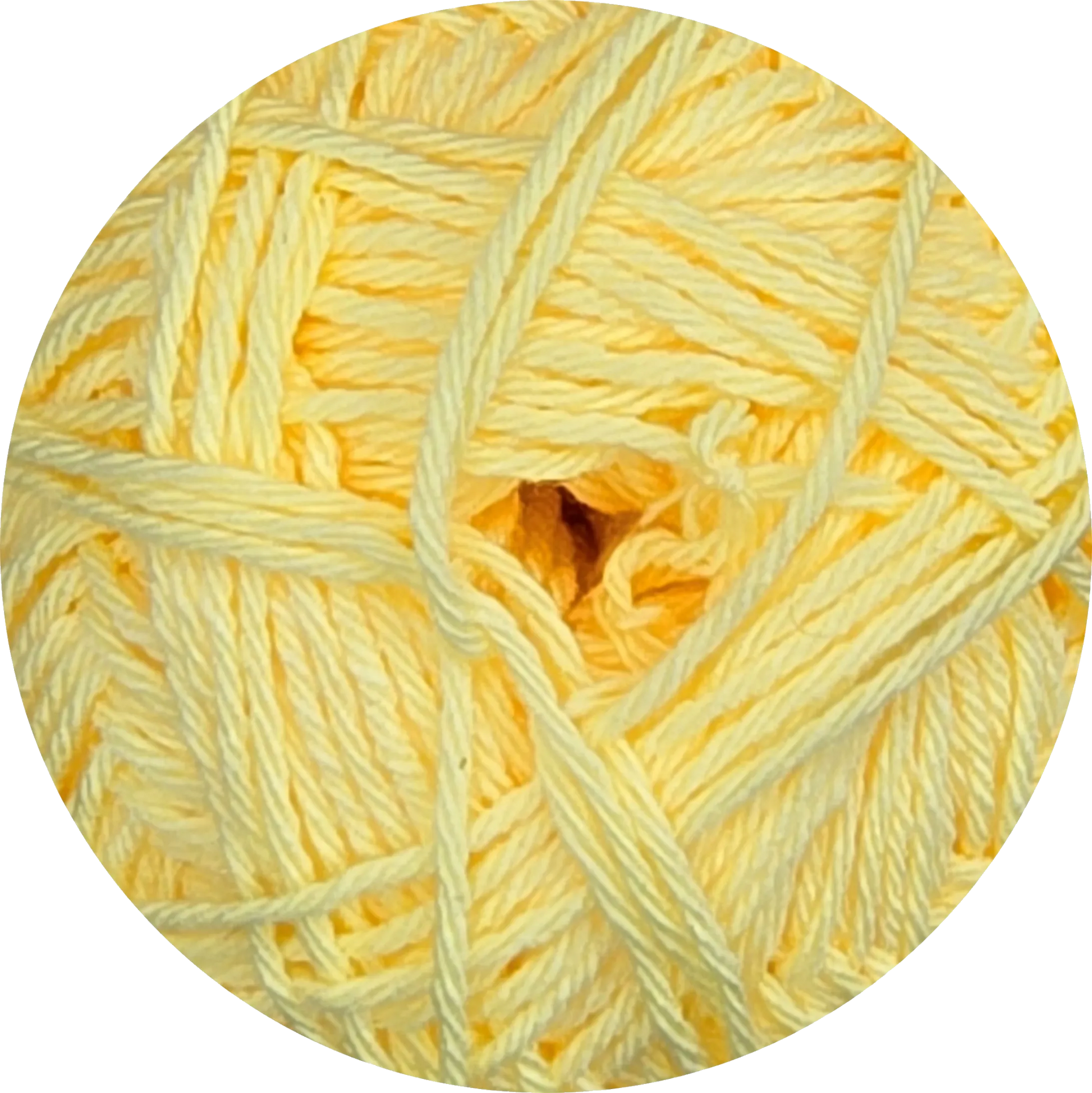 Mi Bebé de Ukryl, ovillo amarillo, suave y tierno para tejer - La Madeja