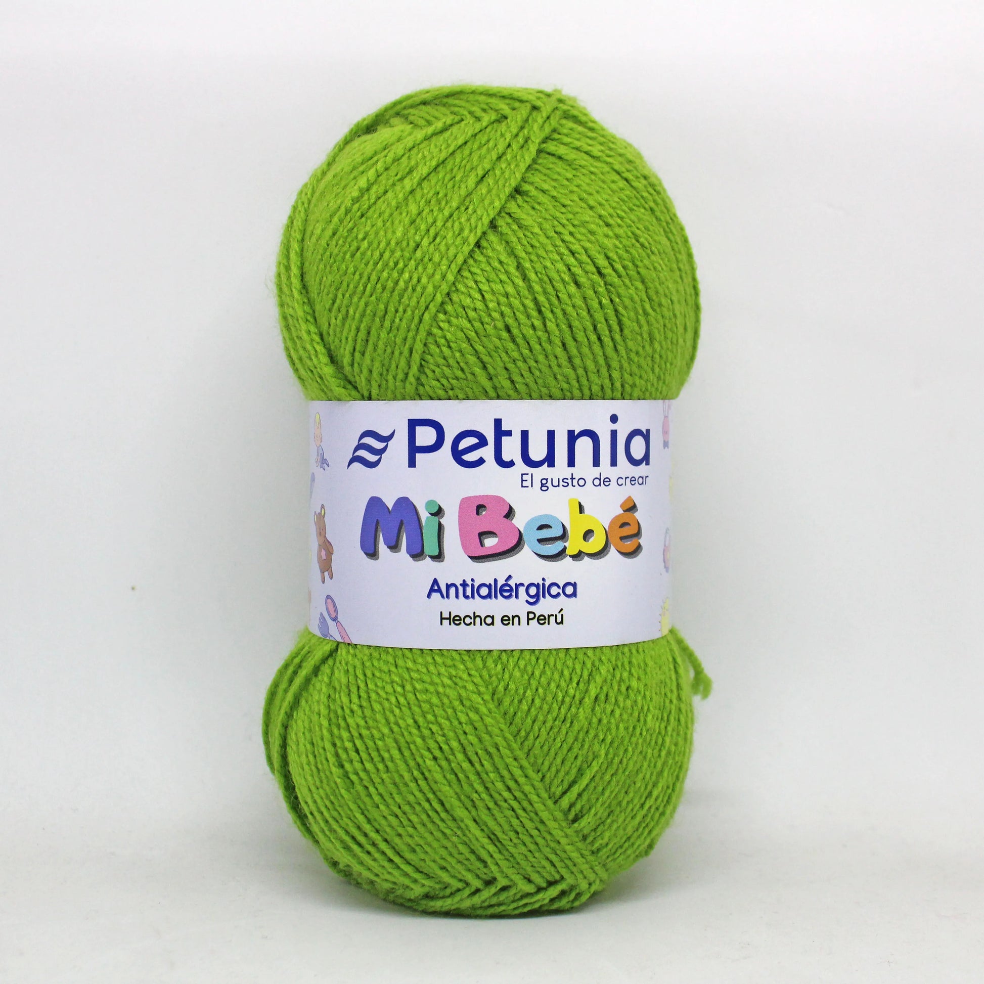 Mi Bebé de Petunia, hilo verde antialérgico - La Madeja