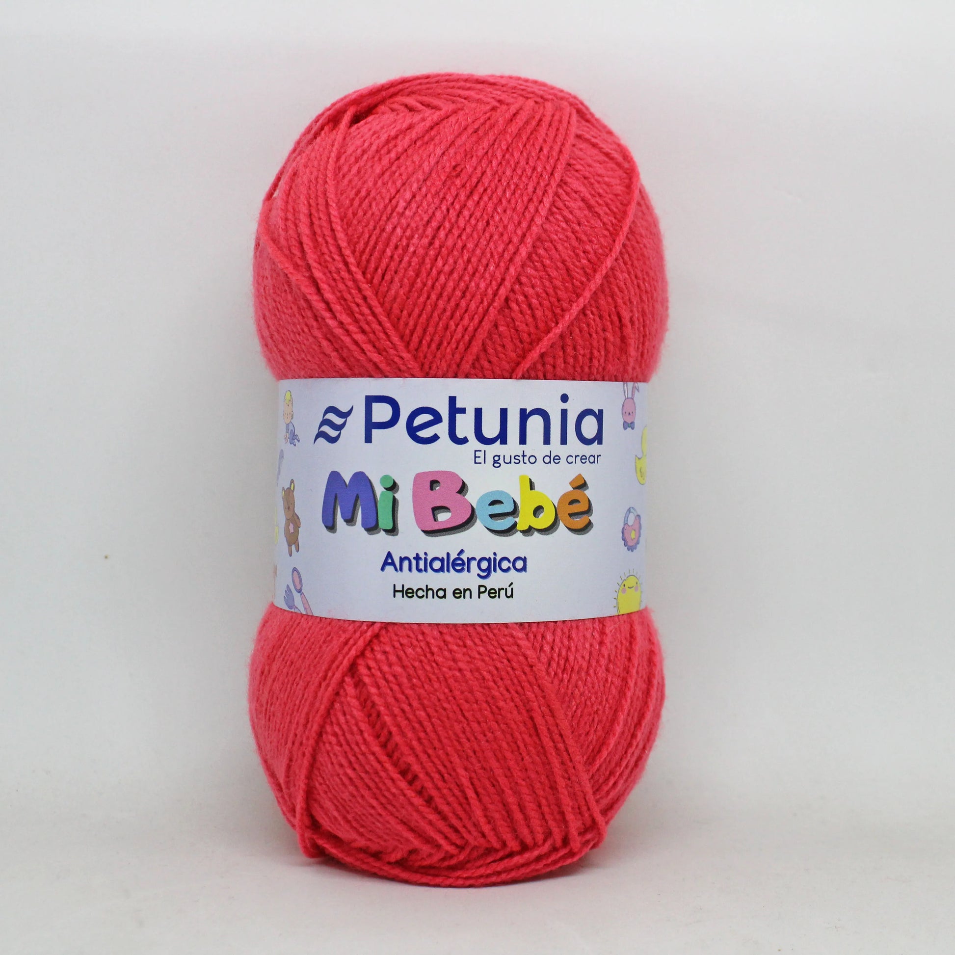 Mi Bebé de Petunia rojo antialérgica - La Madeja