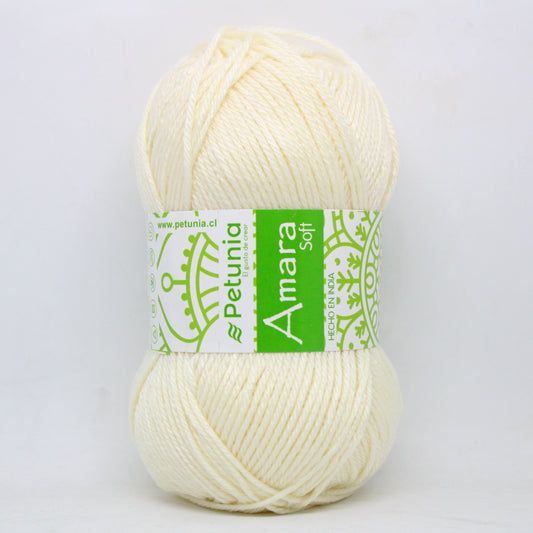 Petunia | Pack Lana Amara 100% Acrílico - Teje con grosor medio y colores excepcionales