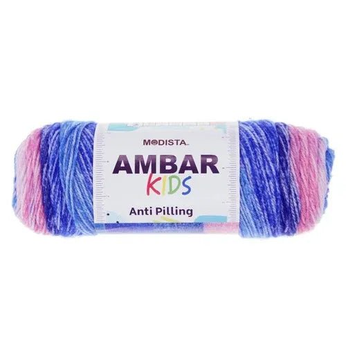 Ámbar Kids de Modista. Hilo multicolor anti-pilling. - La Madeja