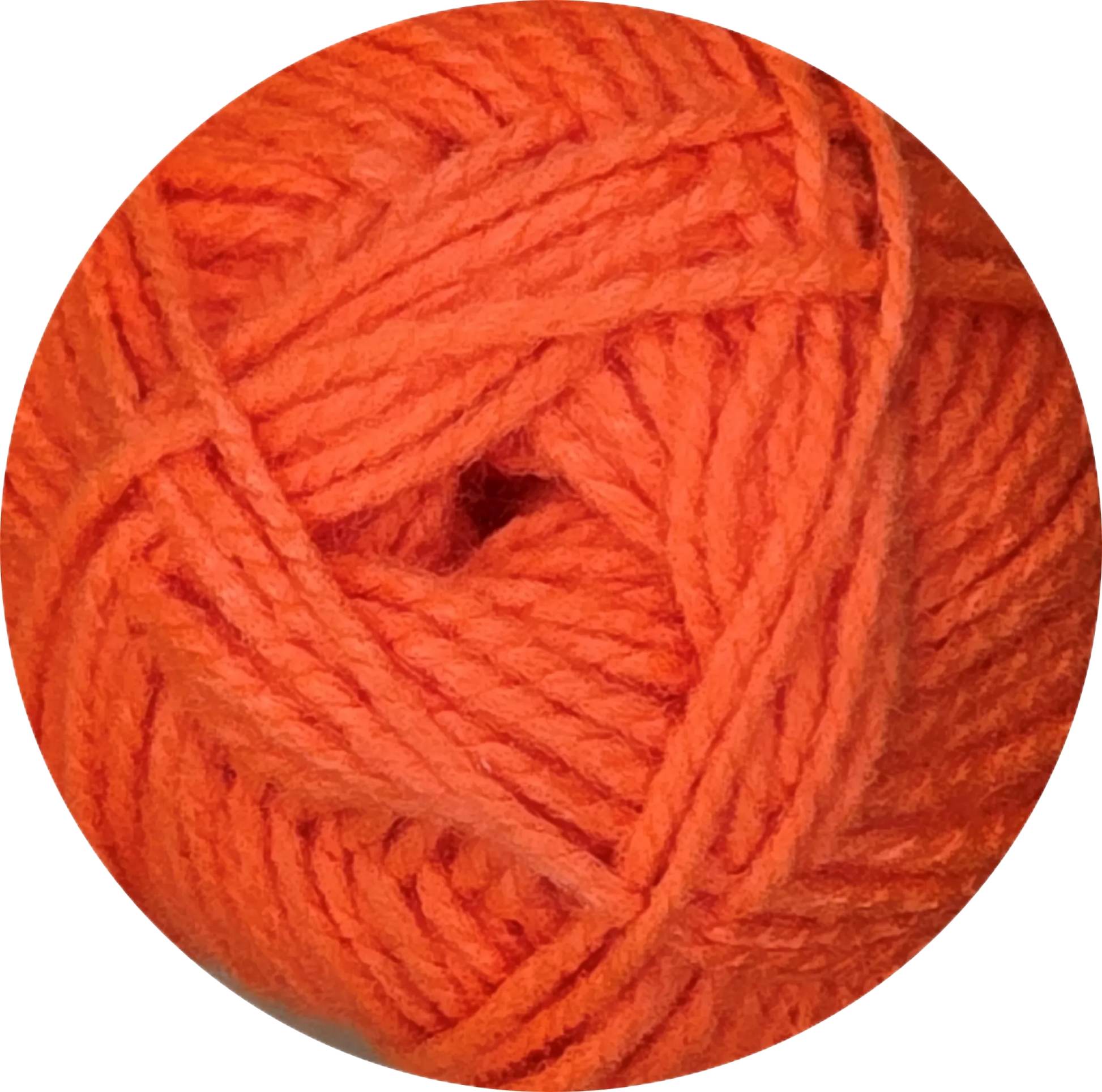 Lana Ukryl Naranja, alta calidad y suavidad para tejer - La Madeja