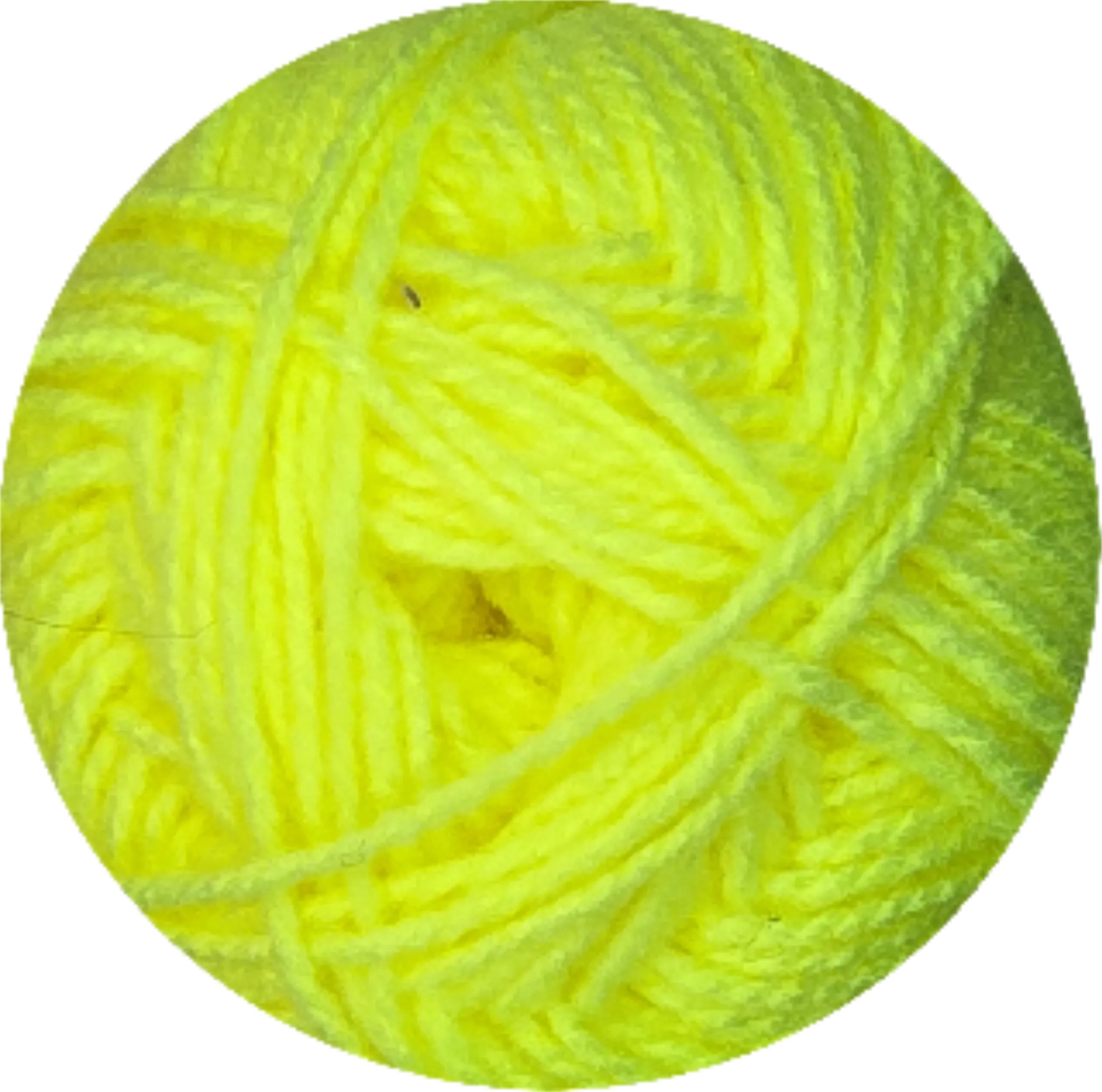 Lana Etiqueta Dorada de Ukryl, amarilla, suave - La Madeja