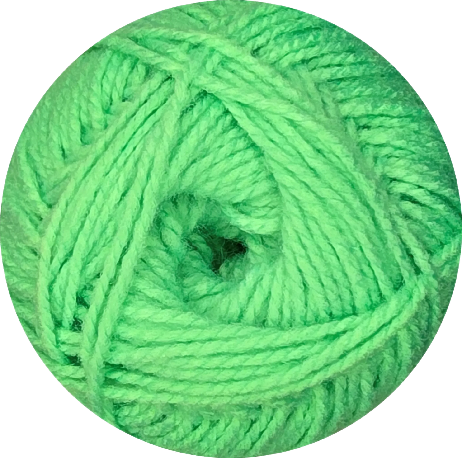 Lana Ukryl Etiqueta Dorada verde, suave y de alta calidad - La Madeja