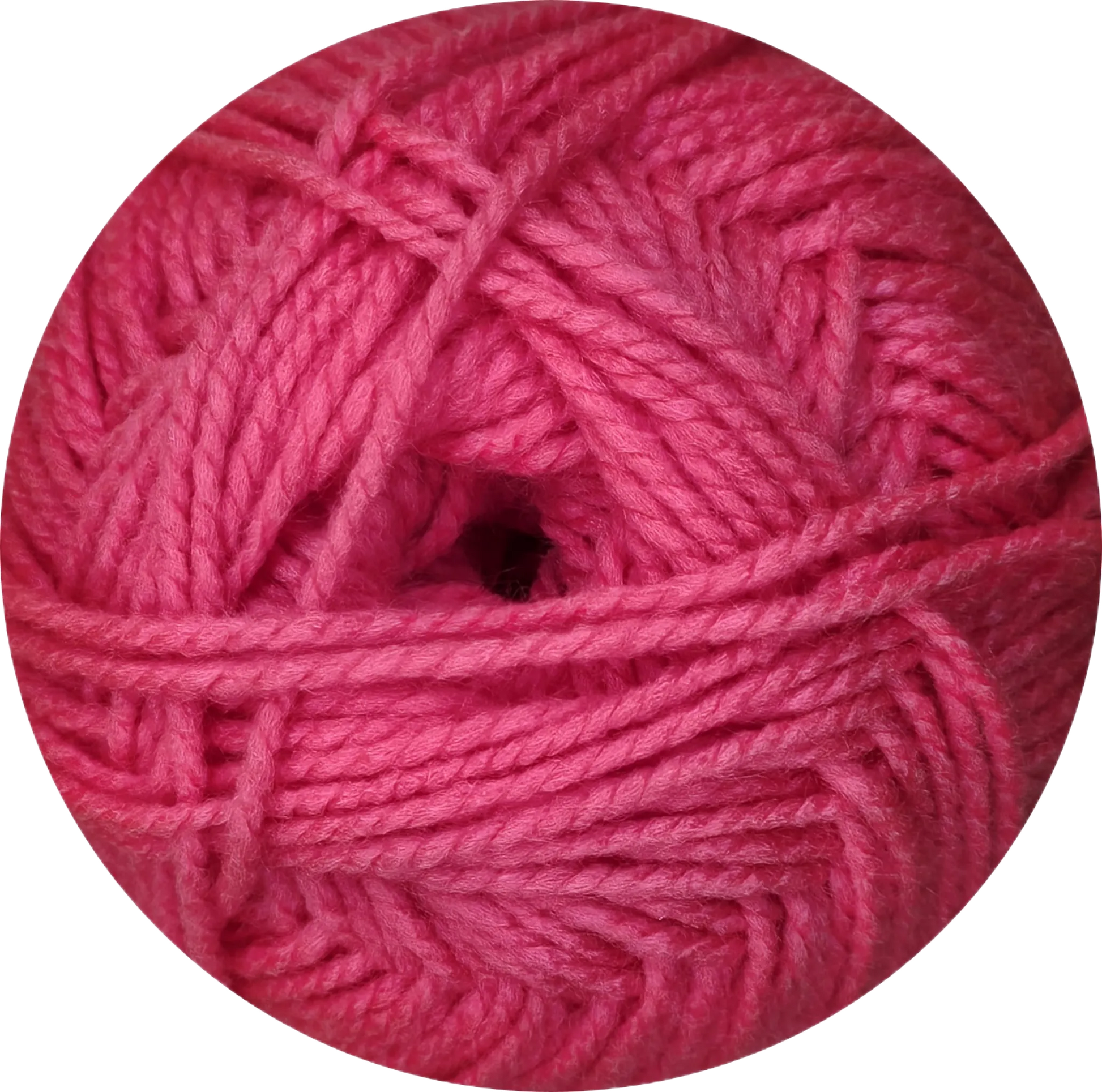Lana Ukryl Etiqueta Dorada rosa. Suave y de alta calidad para tejer. - La Madeja