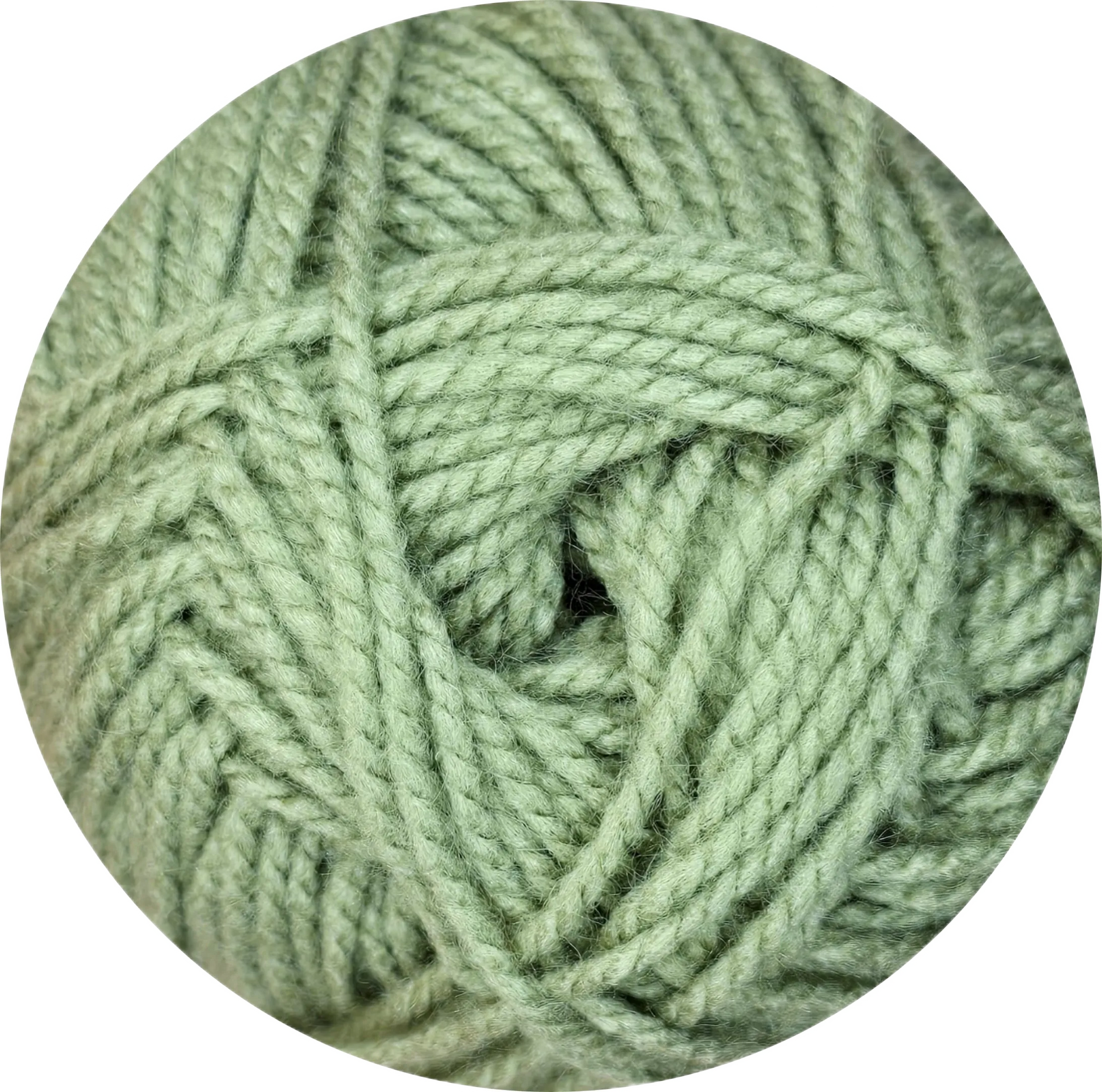 Lana Etiqueta Dorada verde Ukryl. Suave y de alta calidad - La Madeja