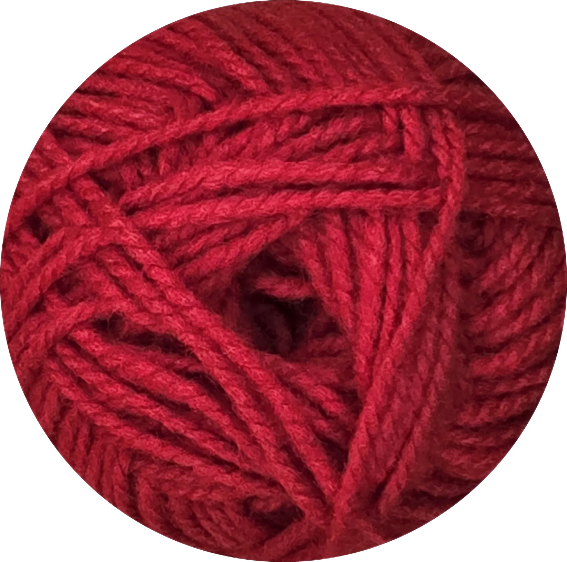 Lana Ukryl Etiqueta Dorada roja, suave y de alta calidad - La Madeja