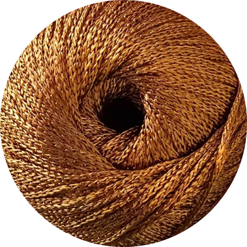 Hilado Morocco de LHO – 100% Viscosa con brillo sedoso.