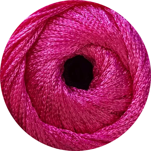 Hilado Morocco de LHO – 100% Viscosa con brillo sedoso.