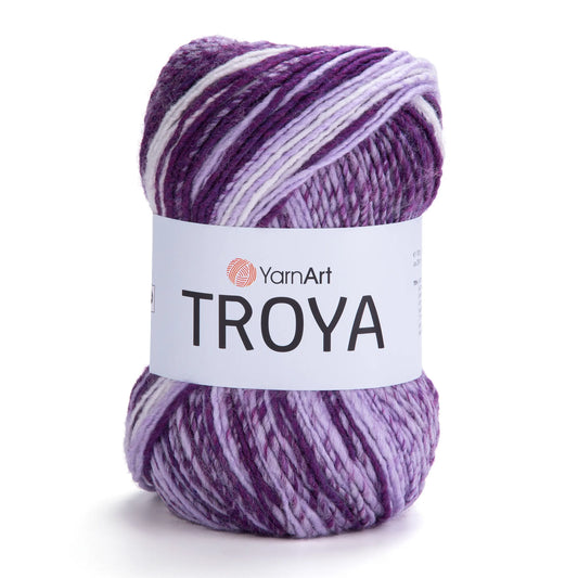 YarnArt | Lana Troya – 22% Lana 78 Acrílico Calidez, Resistencia y Estilo