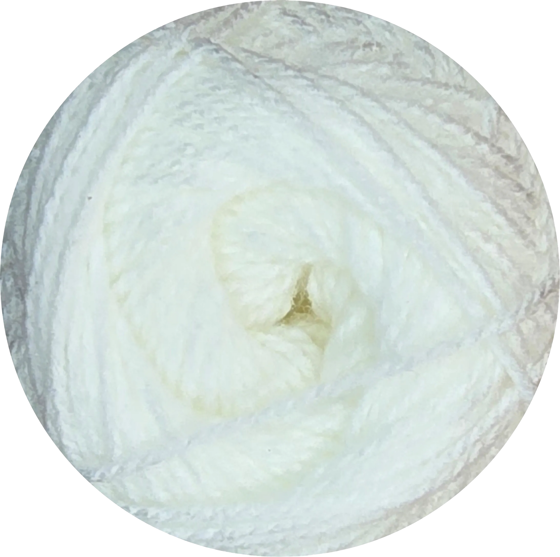 Mi Bebé de Petunia de La Madeja, ovillo blanco, ideal para tejer. - La Madeja
