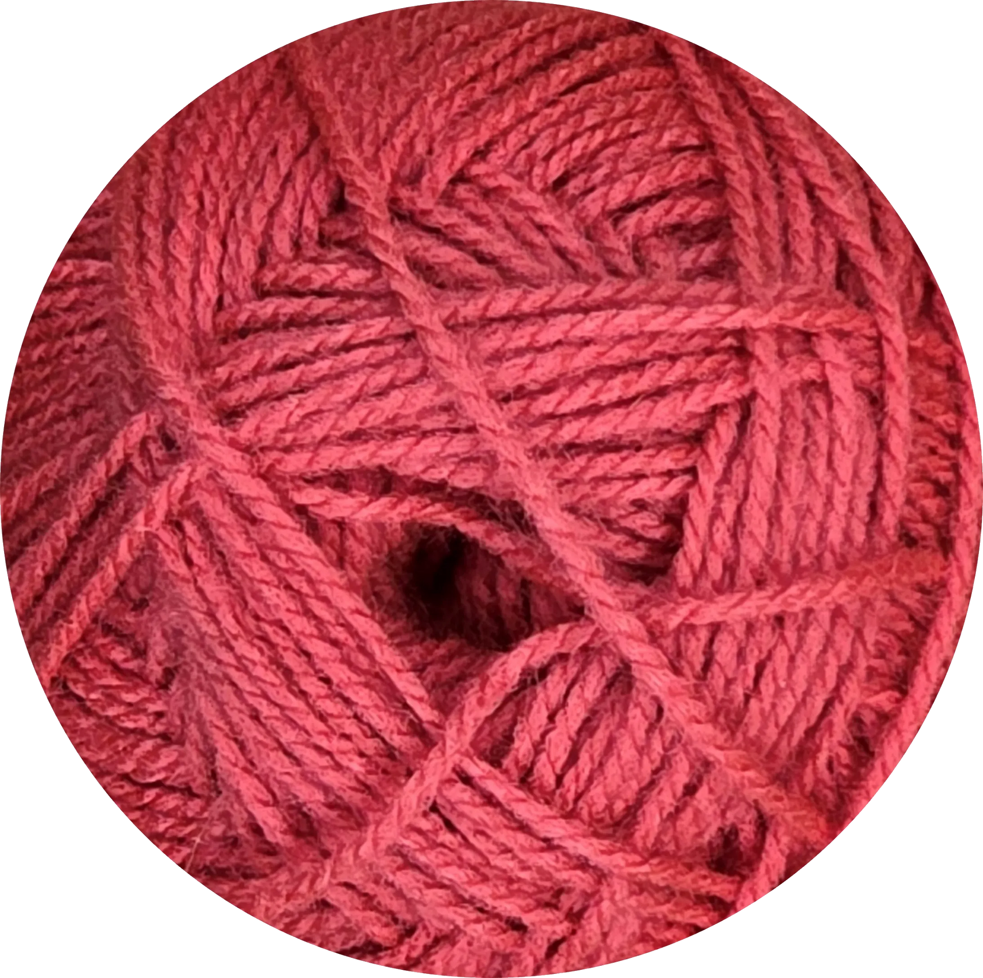 Mi Bebé de Petunia de La Madeja. Hilo rojo, ideal para tejer. - La Madeja