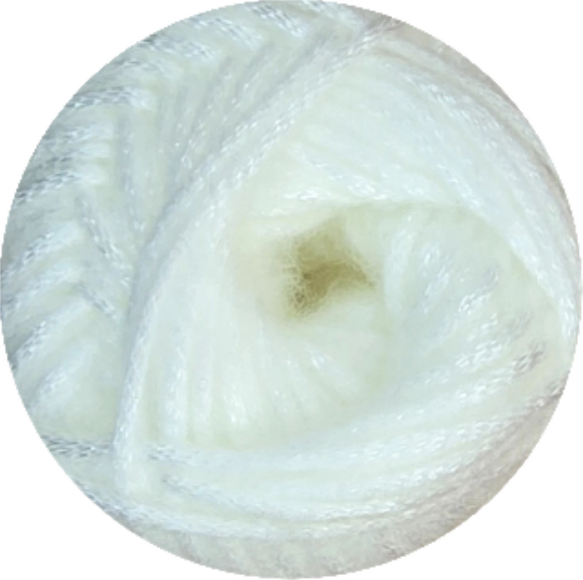 Metal Revesderecho de La Madeja, hilo blanco brillante y elegante. - La Madeja