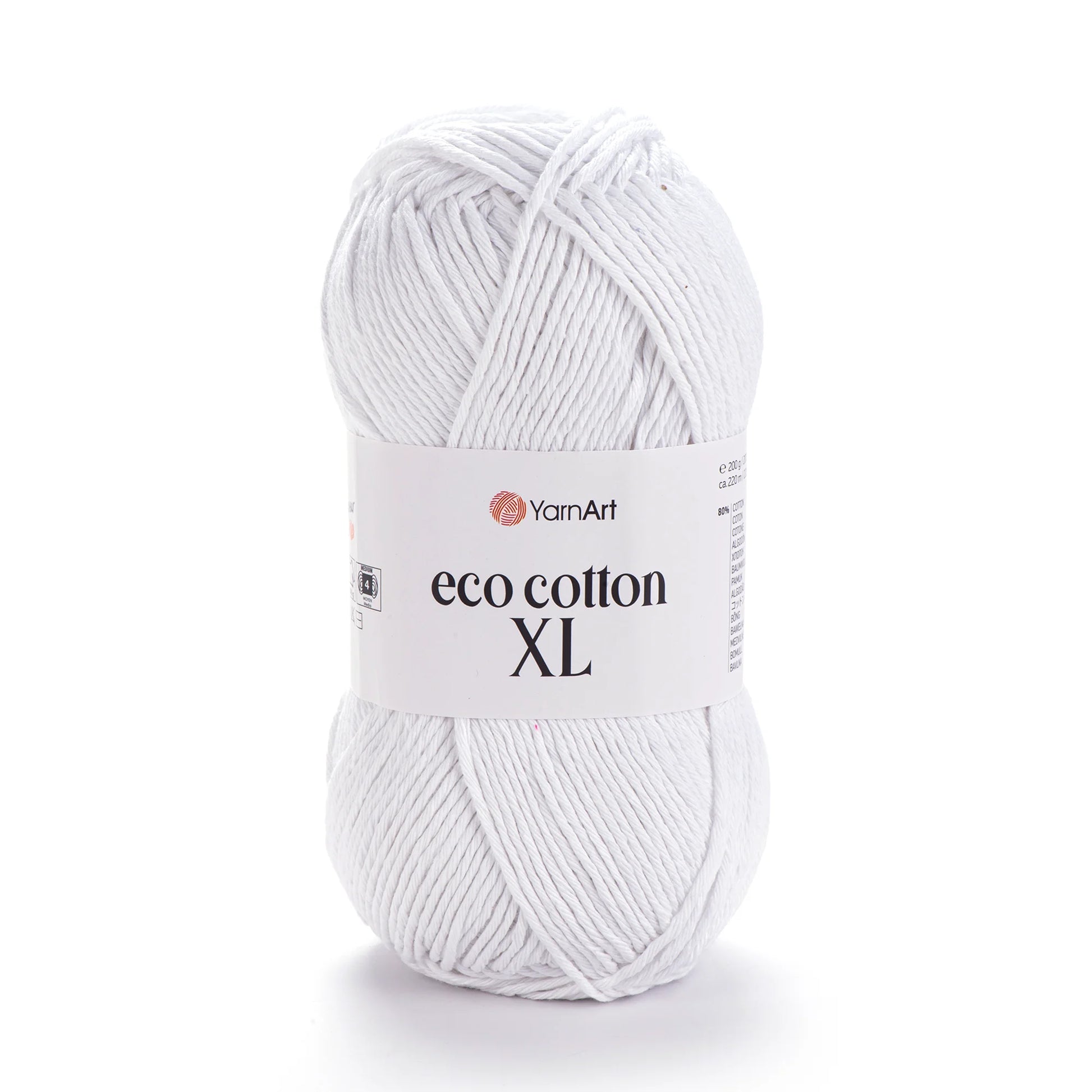 Eco Cotton XL de YarnArt – Algodón grueso 200 g.