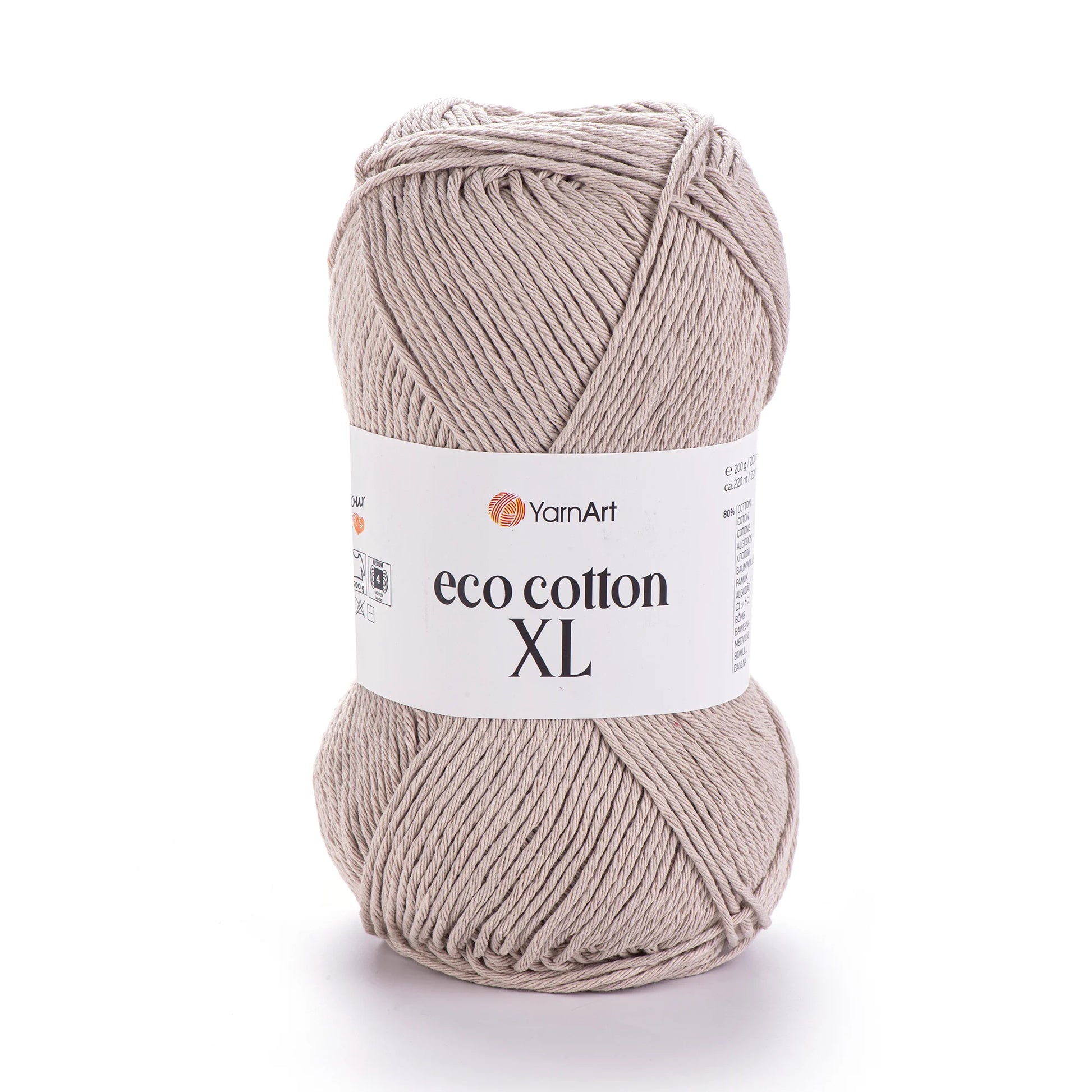 Eco Cotton XL de YarnArt – Algodón grueso 200 g.