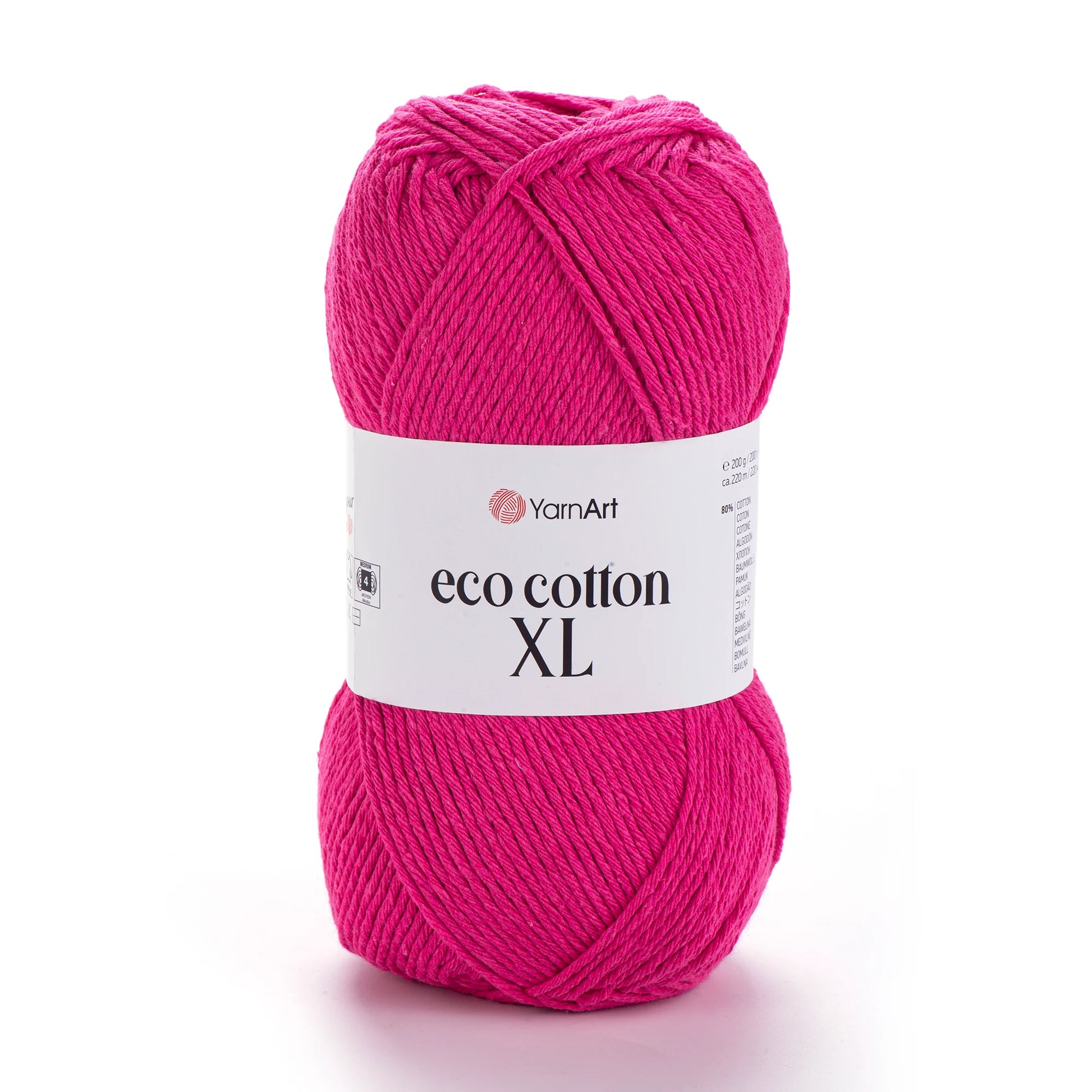 Eco Cotton XL de YarnArt – Algodón grueso 200 g.