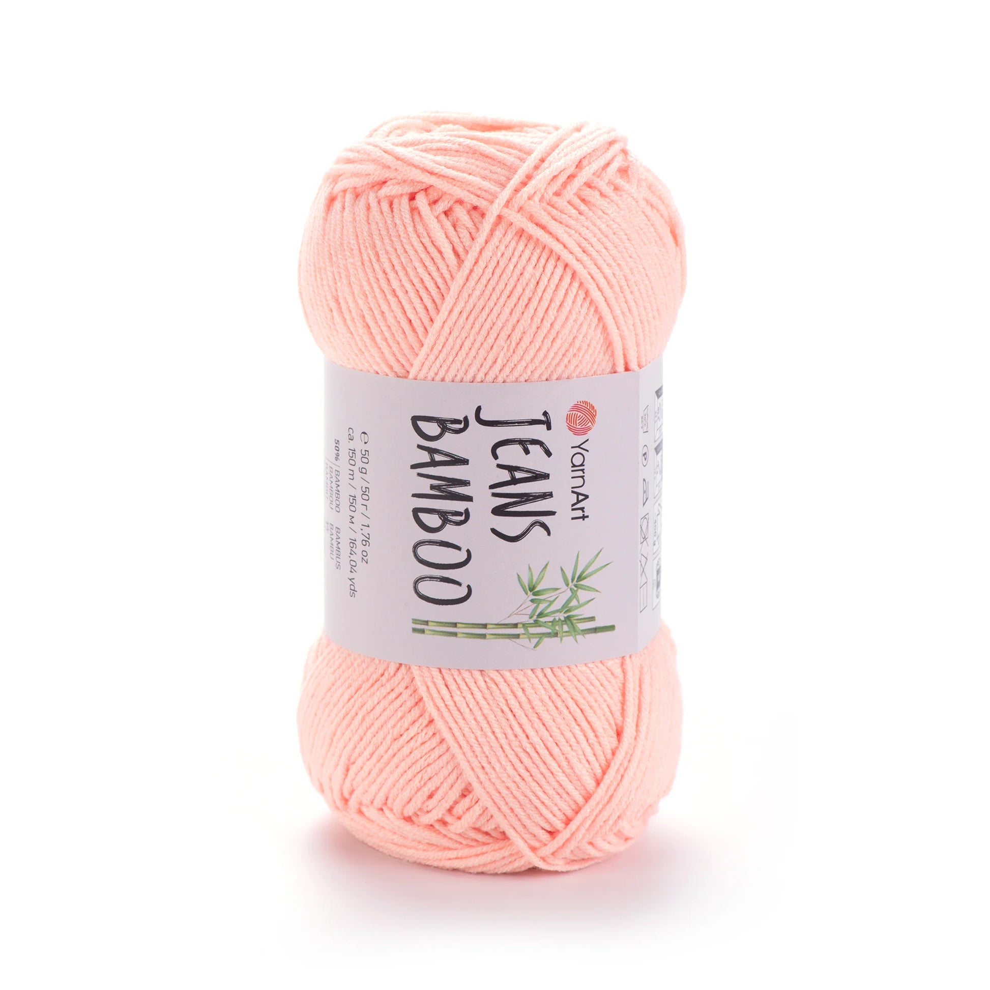 Jeans Bamboo YarnArt 50 g / 150 m (50 % Bambú + 50 % Poliacrílico).