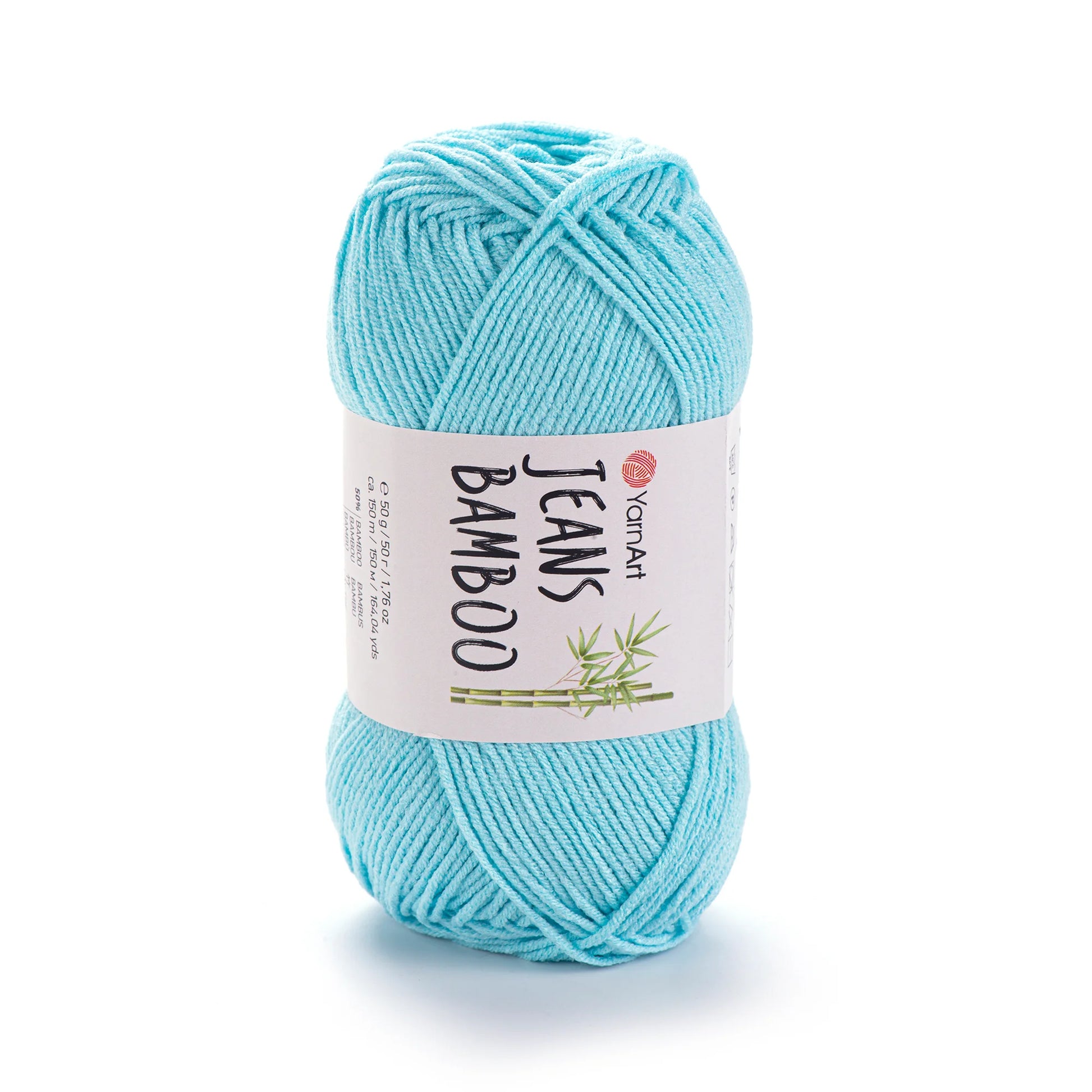 Jeans Bamboo YarnArt 50 g / 150 m (50 % Bambú + 50 % Poliacrílico).