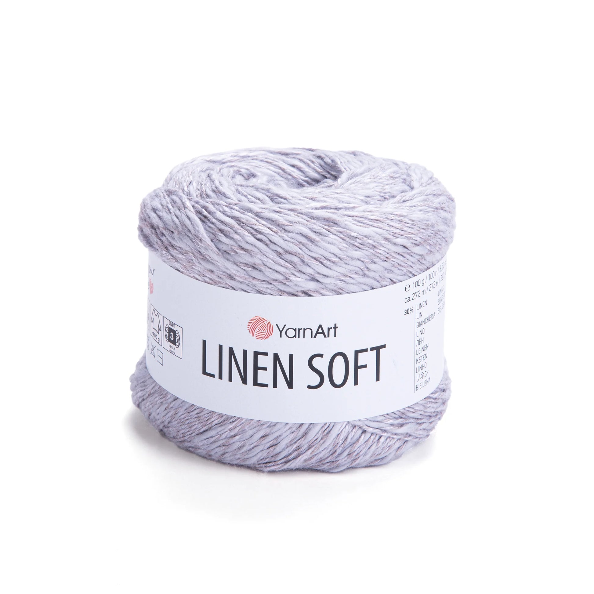 Linen Soft de YarnArt – Hilo lino y algodón ideal para tejidos livianos.