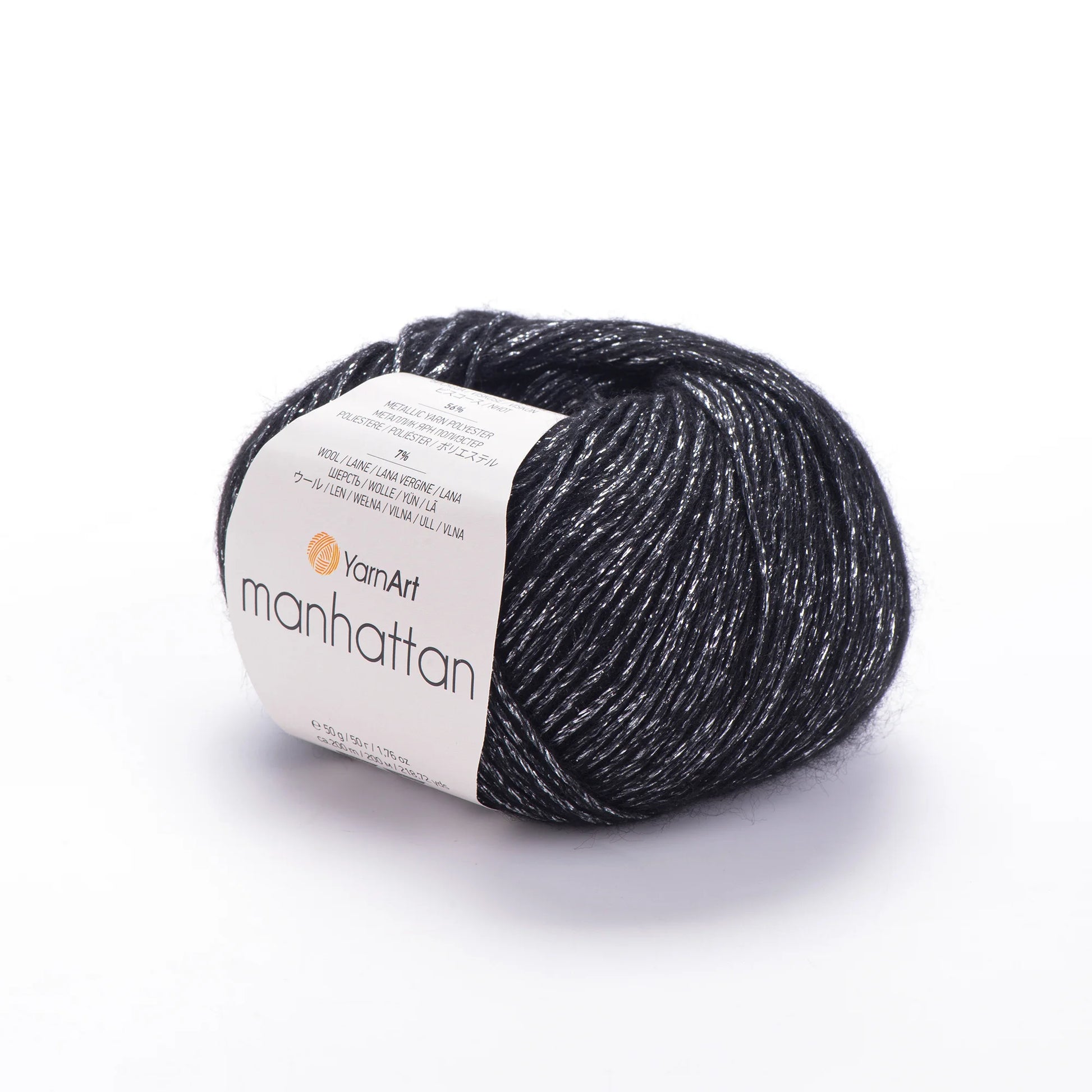 Pack Manhattan de YarnArt - hilo metálico mezcla lana.