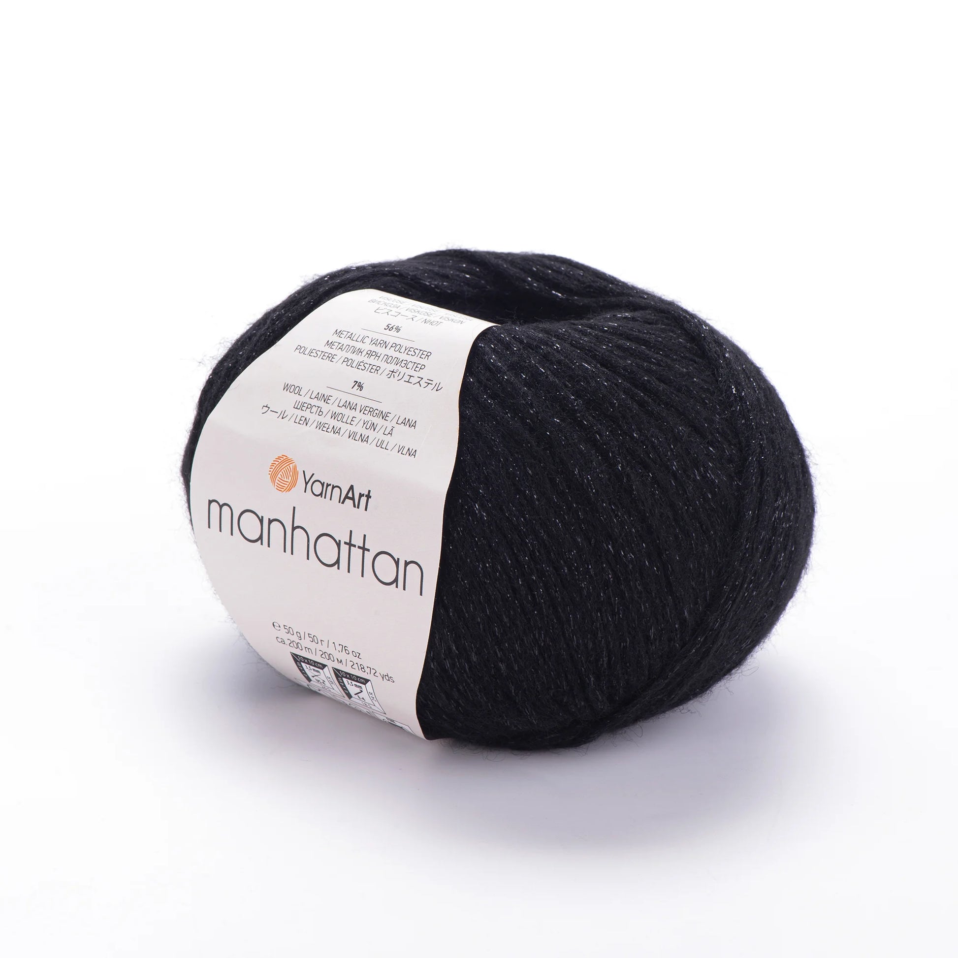 Pack Manhattan de YarnArt - hilo metálico mezcla lana.