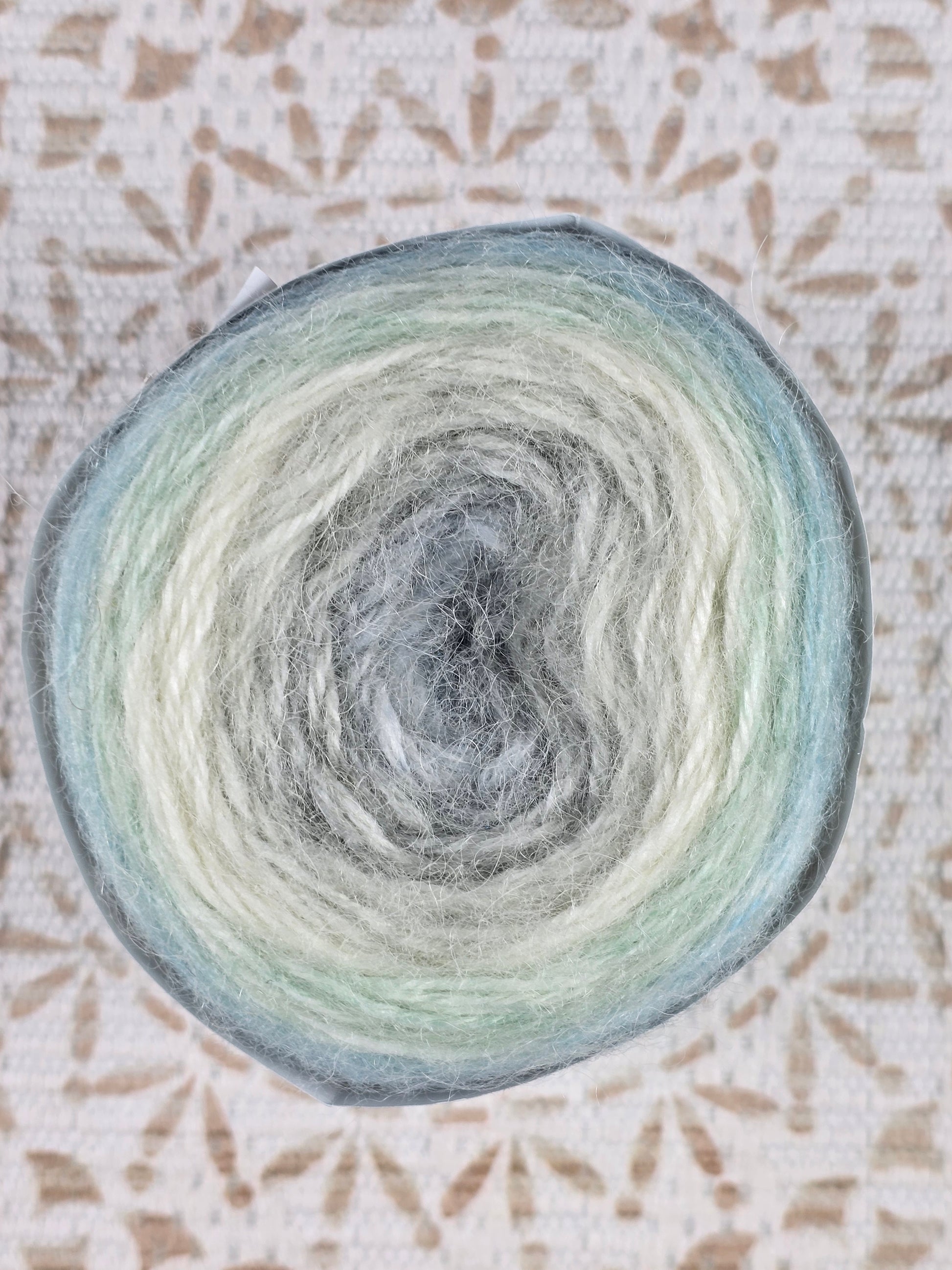 Alpaca Cake 100 grs - Color Celeste Gris