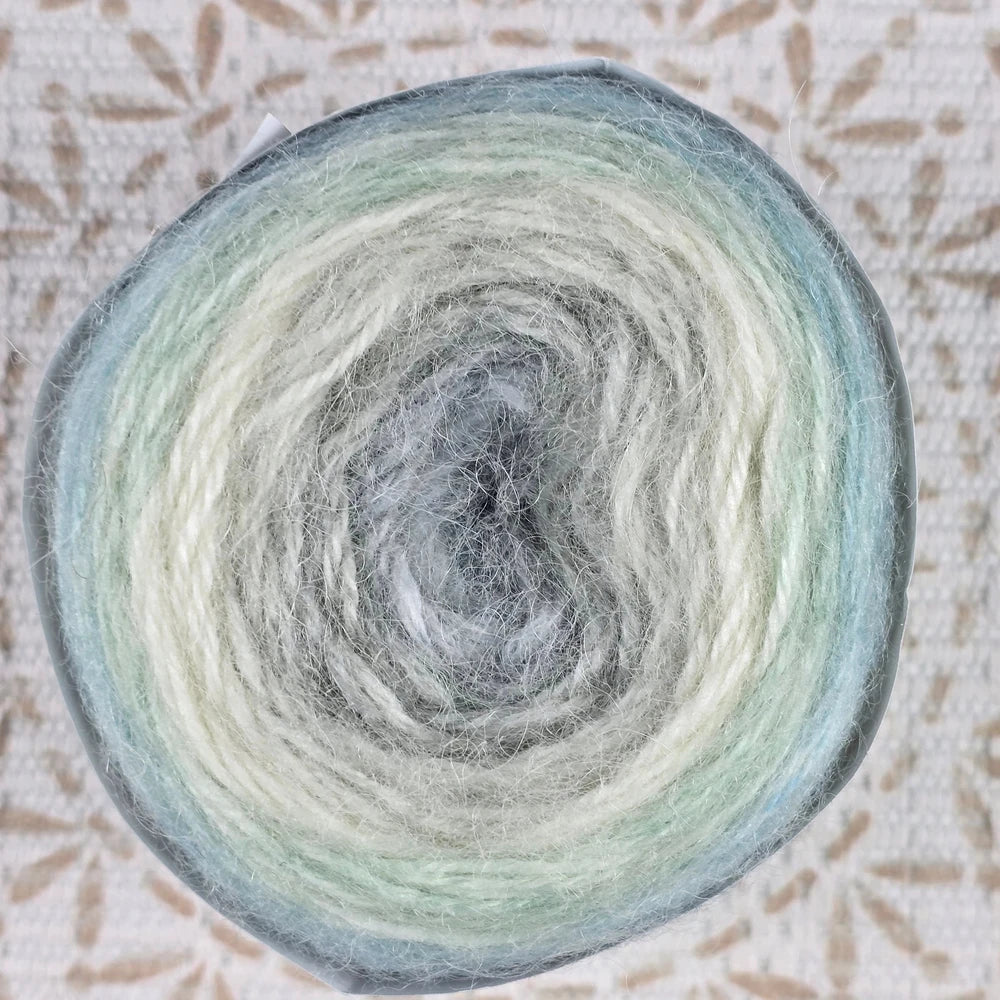 Alpaca Cake 100 grs - Color Celeste Gris