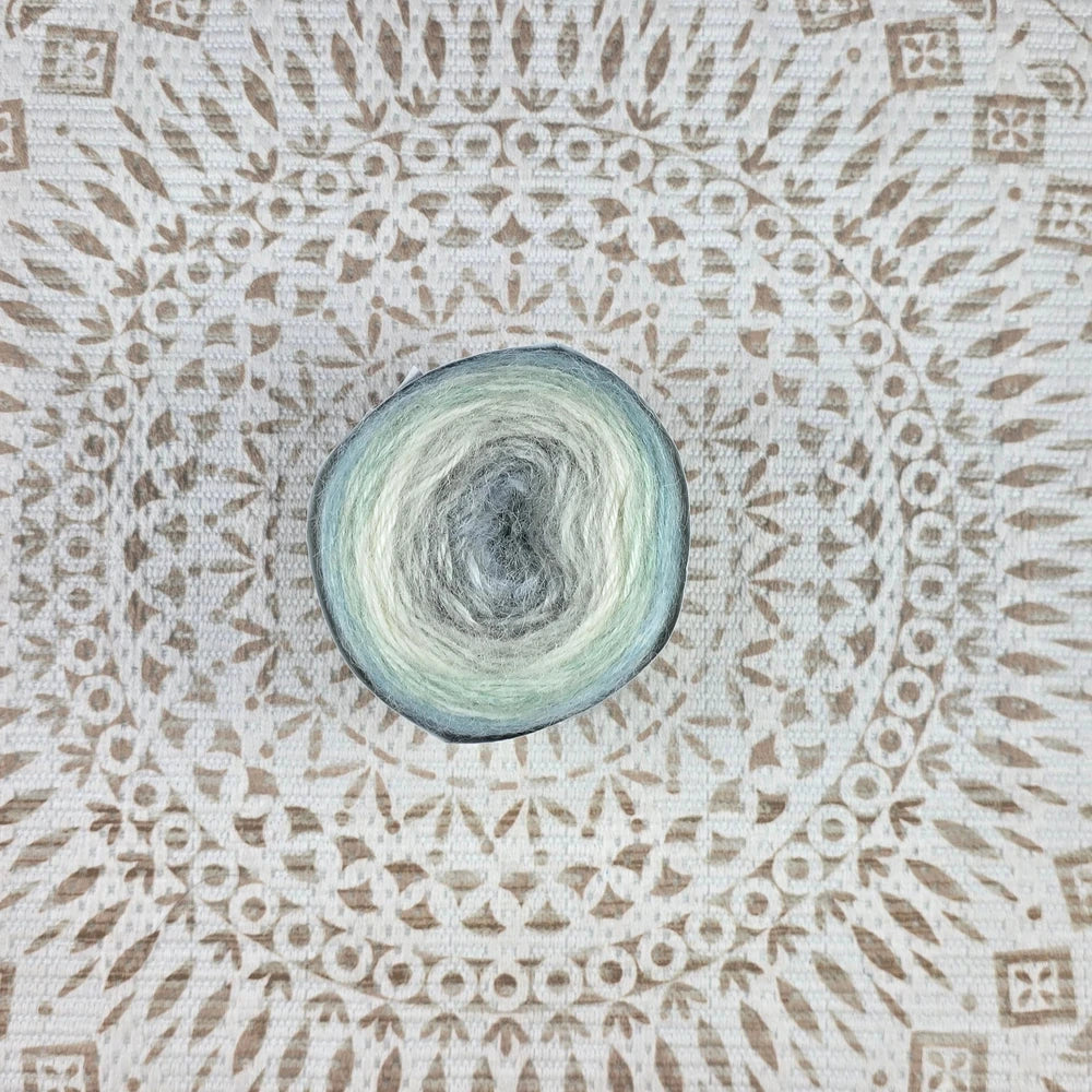 Alpaca Cake 100 grs - Color Celeste Gris