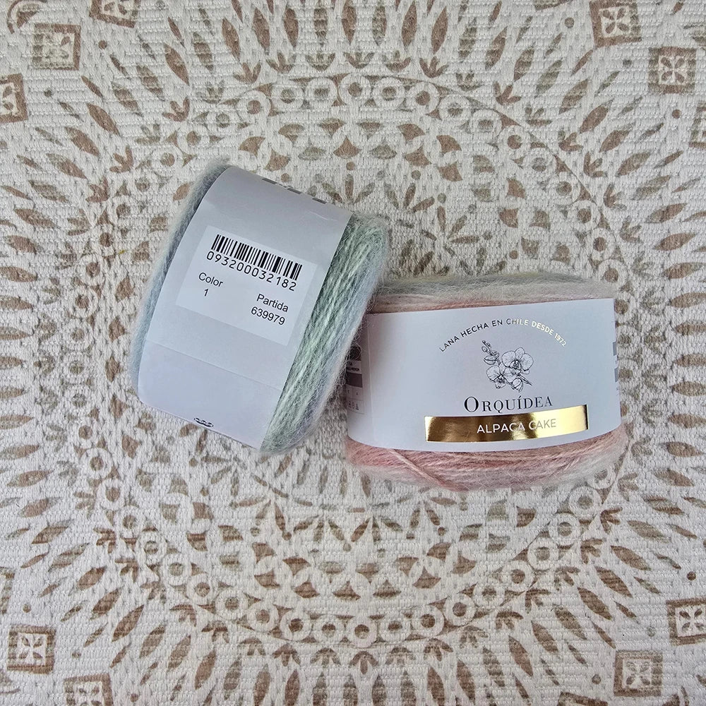Alpaca Cake 100 grs - Color Gris Salvia
