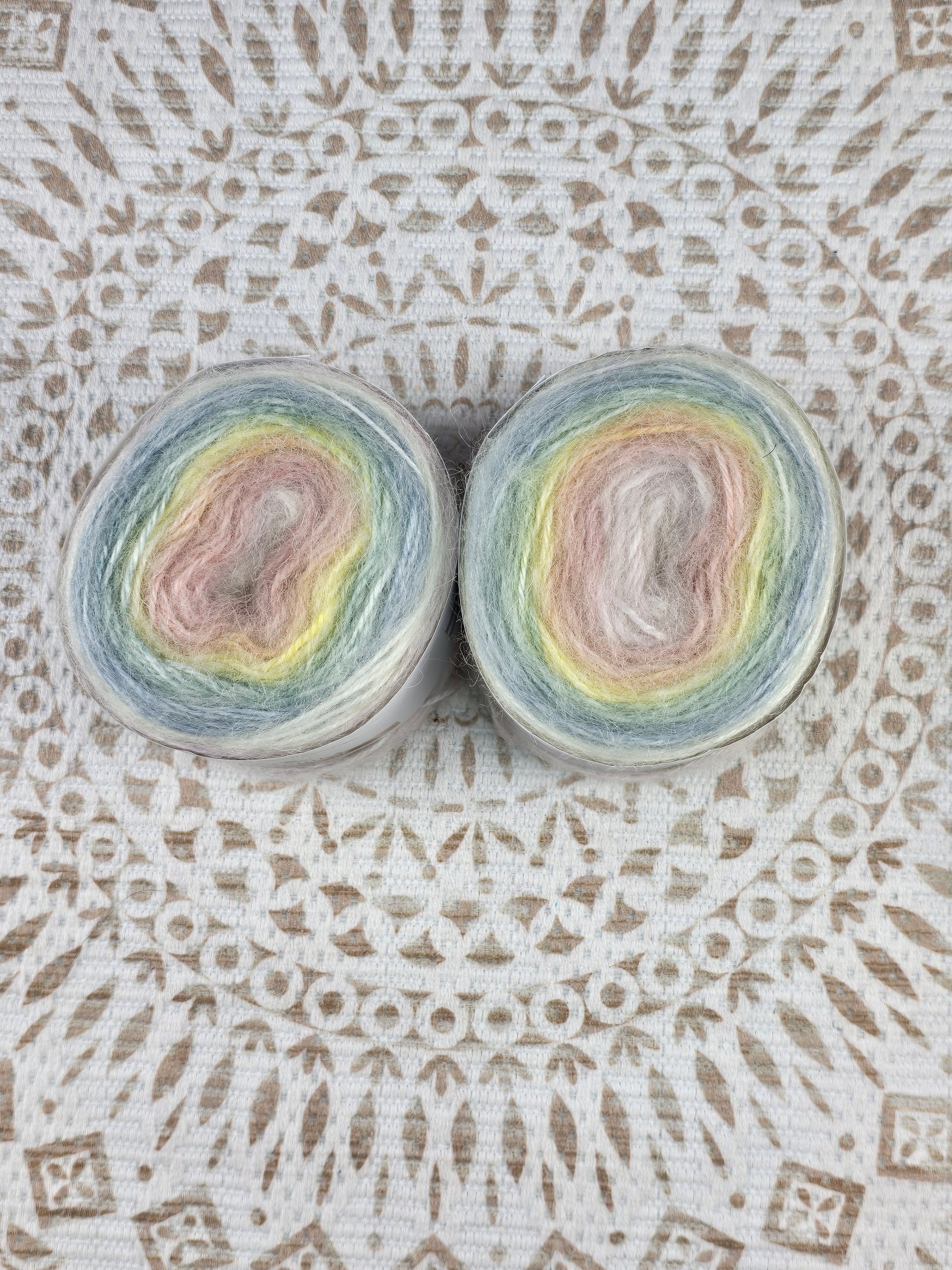 Alpaca Cake 100 grs - Color Gris Salvia
