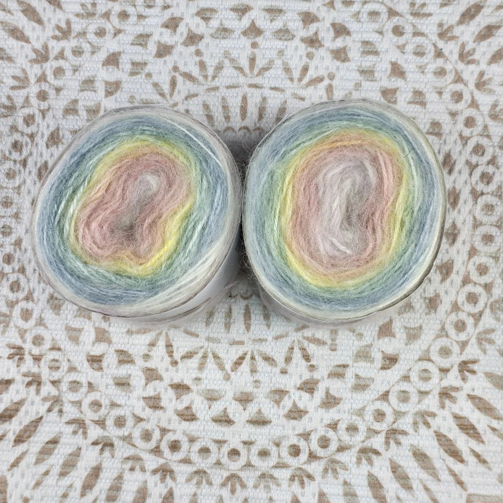 Alpaca Cake 100 grs - Color Gris Salvia