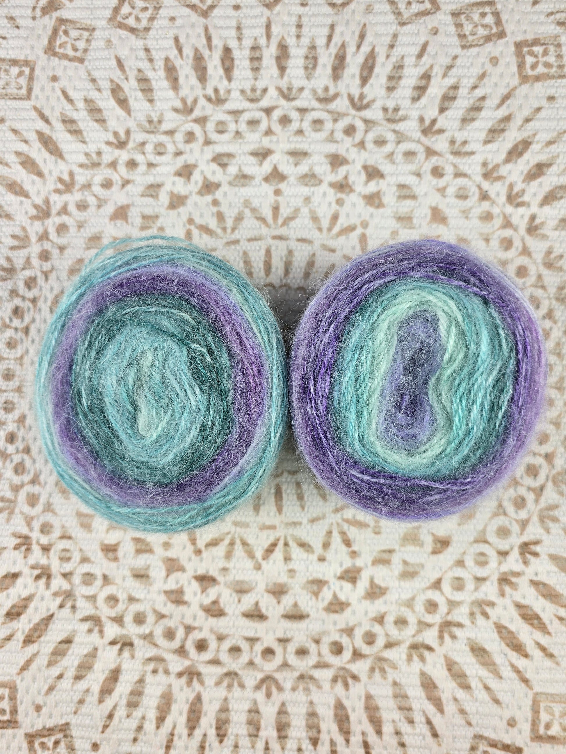 Alpaca Cake 100 grs - Color Uva Turquesa