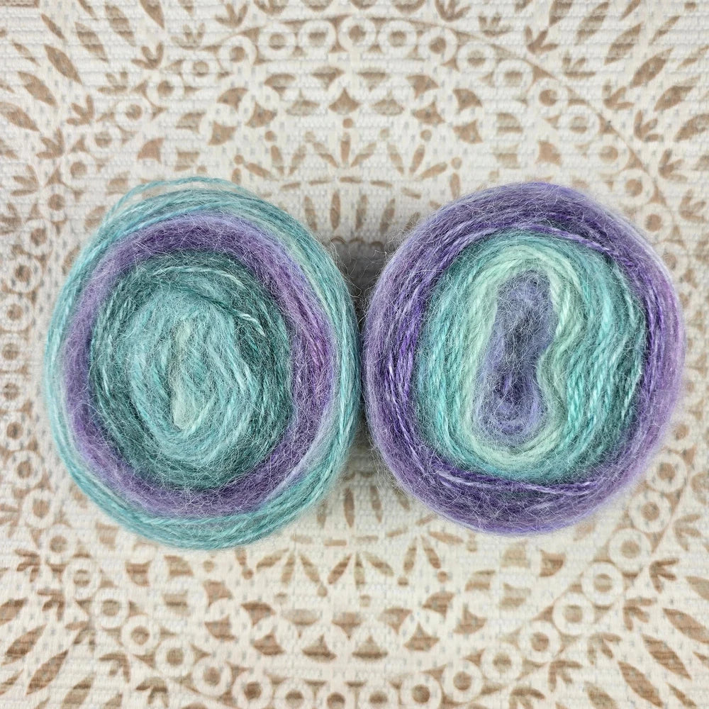 Alpaca Cake 100 grs - Color Uva Turquesa