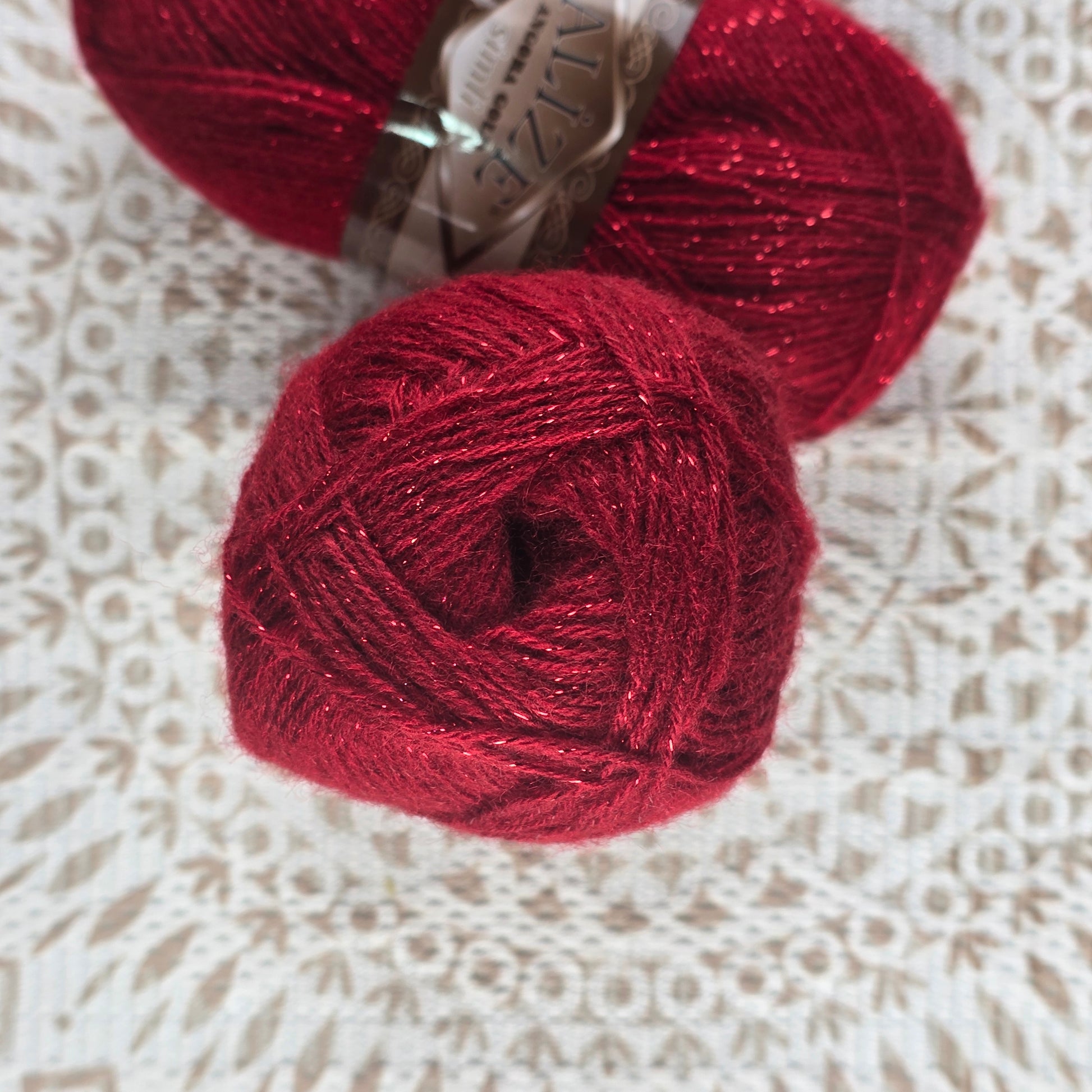 Angora Gold Simli de Alize – Mezcla acrílico y lana brillante – - Color 106