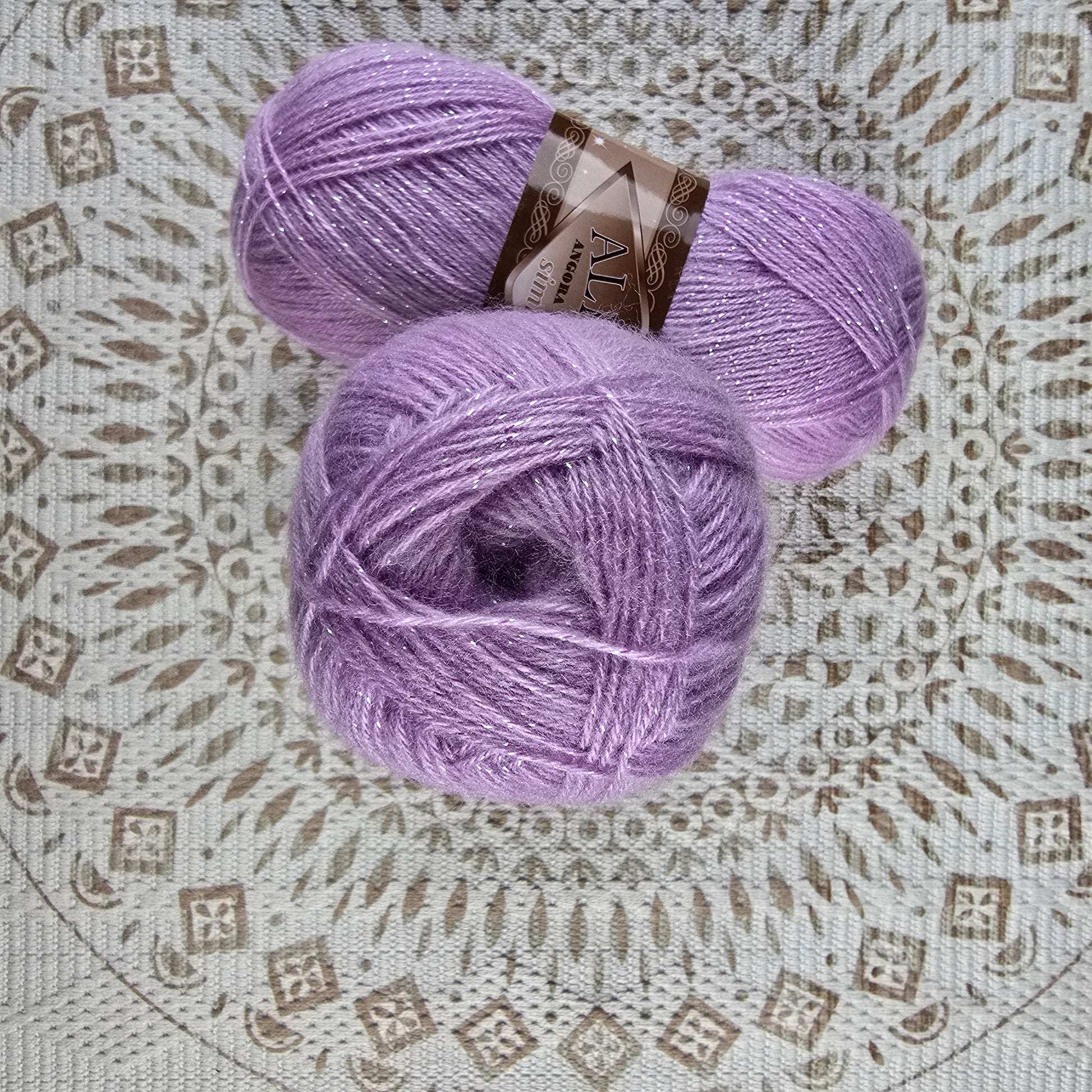 Angora Gold Simli de Alize – Mezcla acrílico y lana brillante – - Color 27