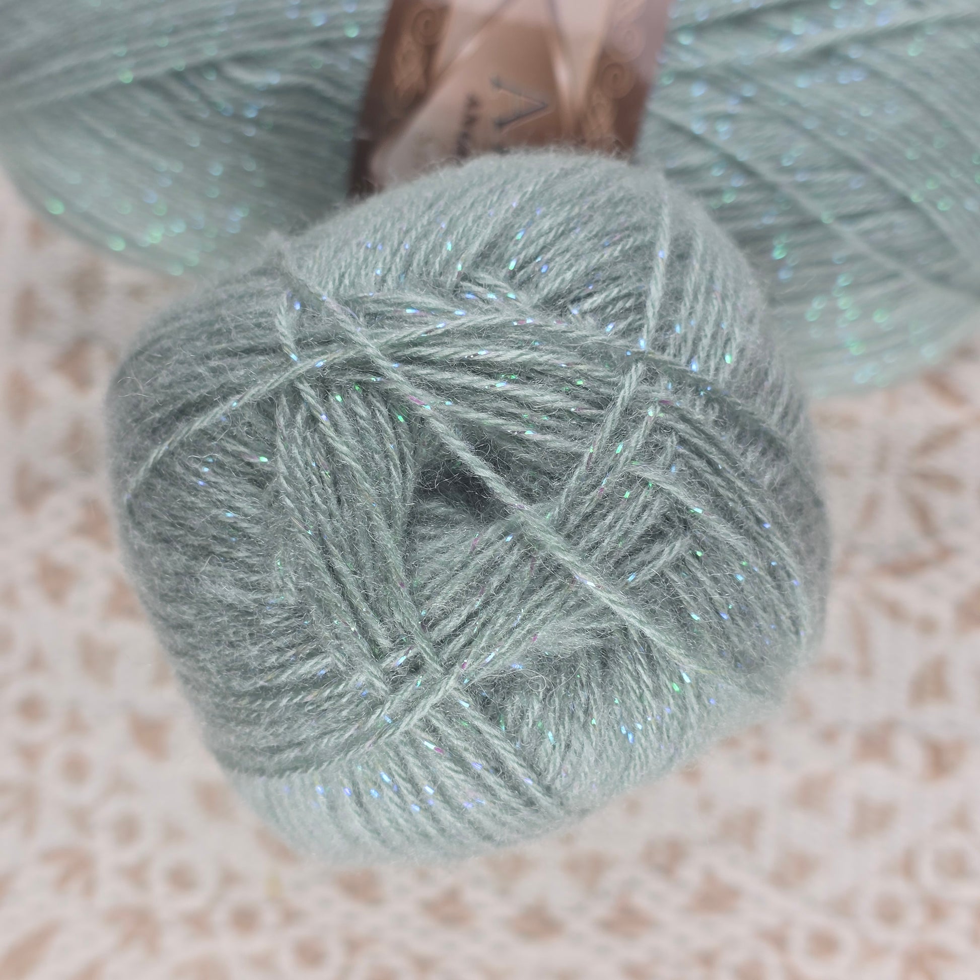 Angora Gold Simli de Alize – Mezcla acrílico y lana brillante – - Color 515