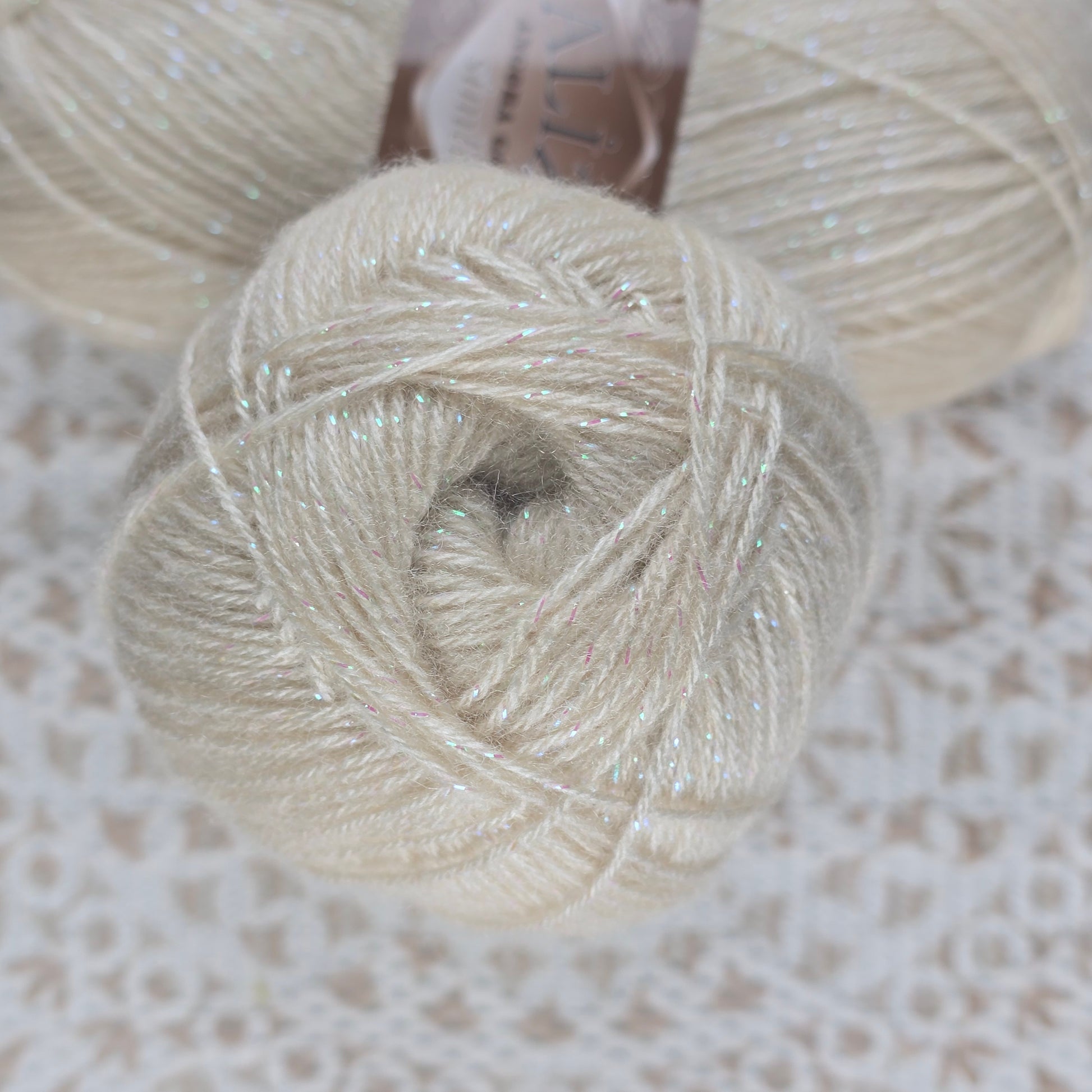 Angora Gold Simli de Alize – Mezcla acrílico y lana brillante – - Color 67