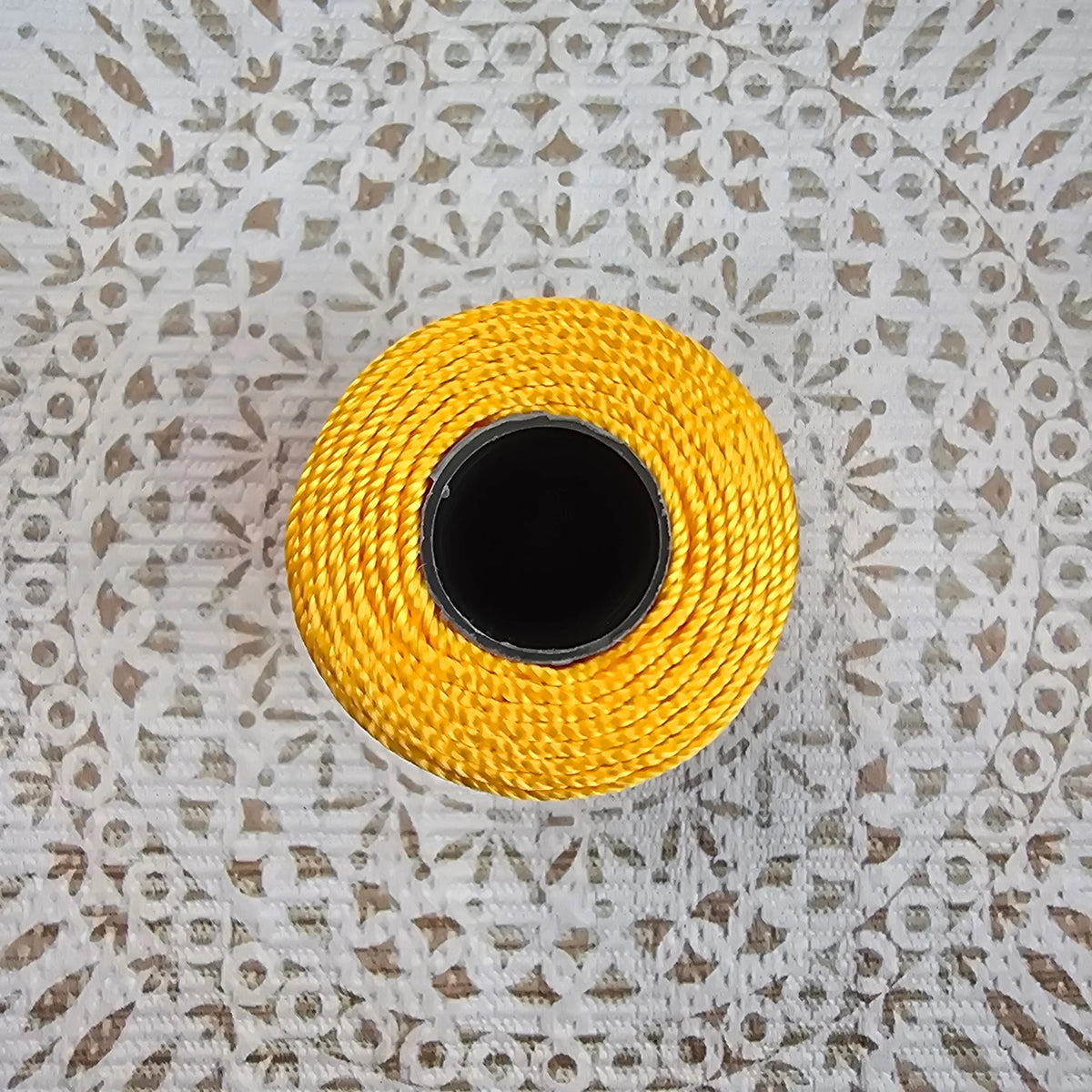Cordón Decora de Petunia - Grueso para Macramé y Manualidades - Color Amarillo_29