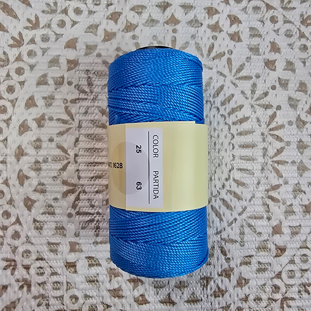 Cordón Decora de Petunia - Grueso para Macramé y Manualidades - Color Azul_25