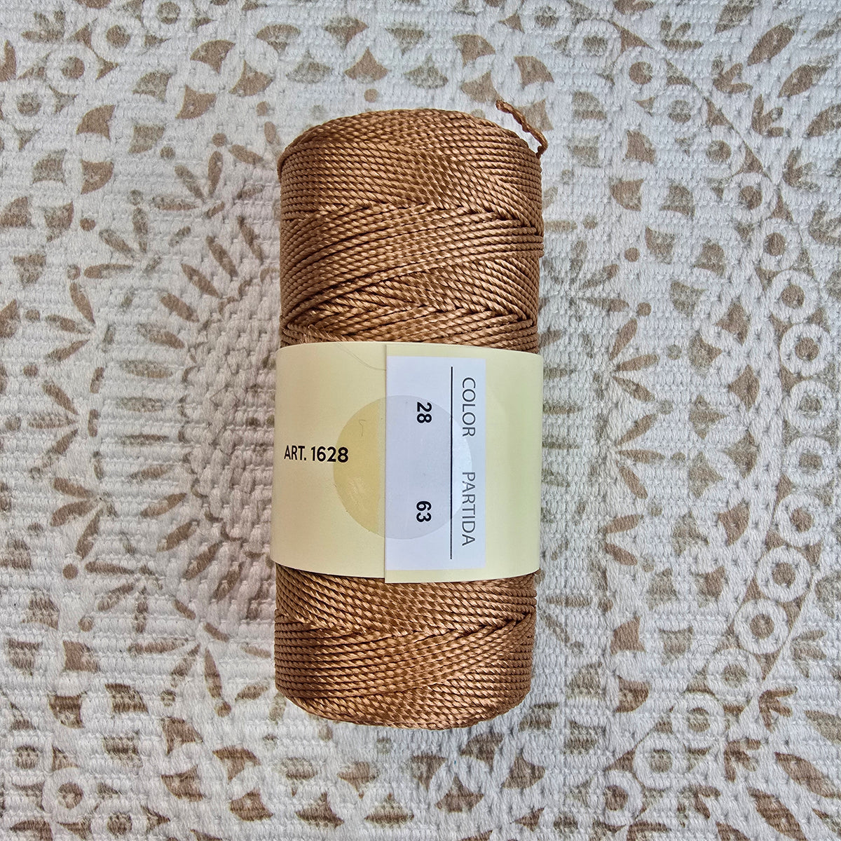 Cordón Decora de Petunia - Grueso para Macramé y Manualidades - Color Cobre_28