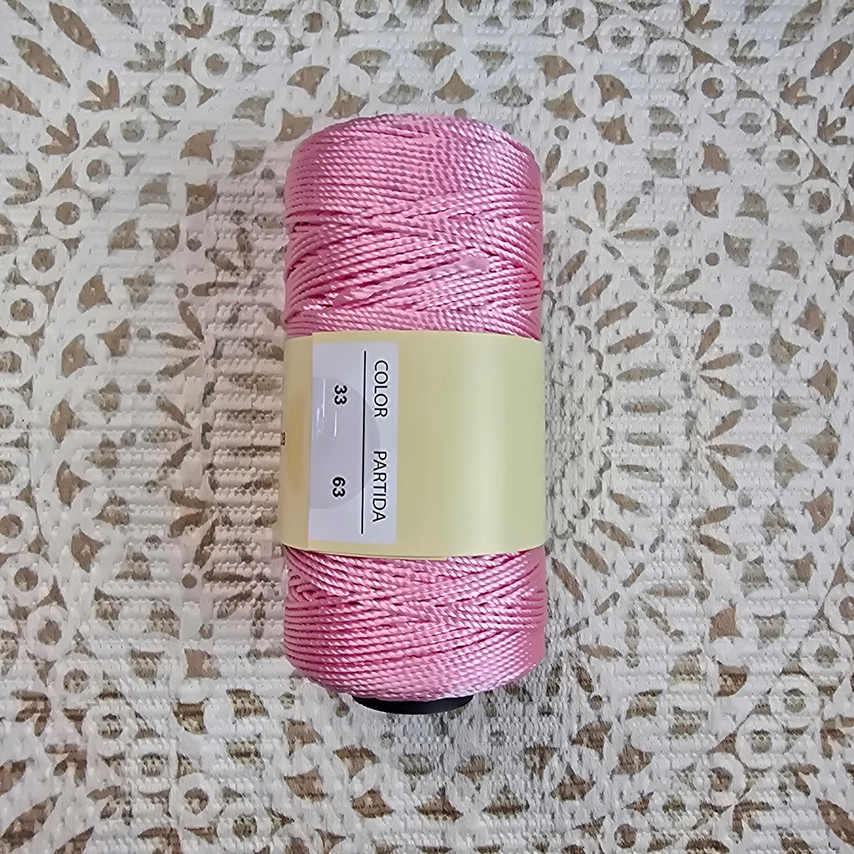 Cordón Decora de Petunia - Grueso para Macramé y Manualidades - Color Rosa_33