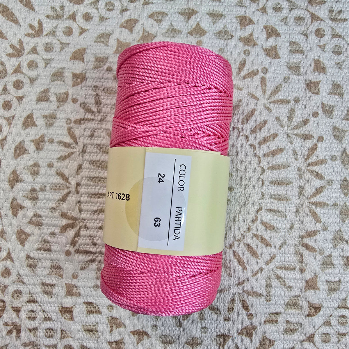Cordón Decora de Petunia - Grueso para Macramé y Manualidades - Color Rosa_barbie_24