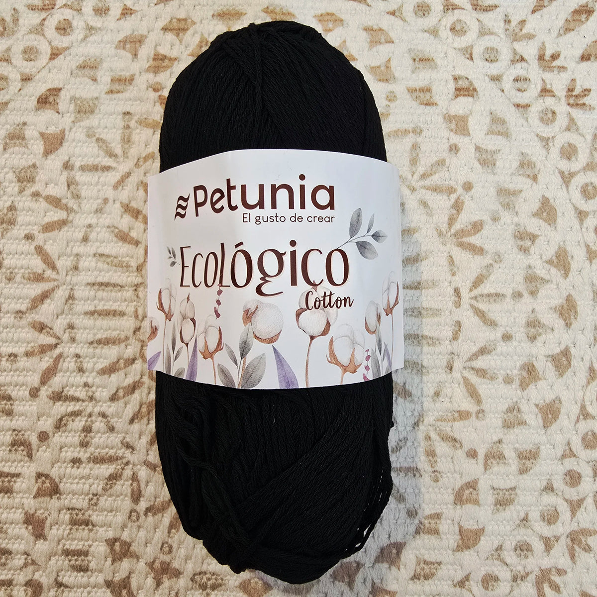 Ecológico de Petunia - Color 101_Negro