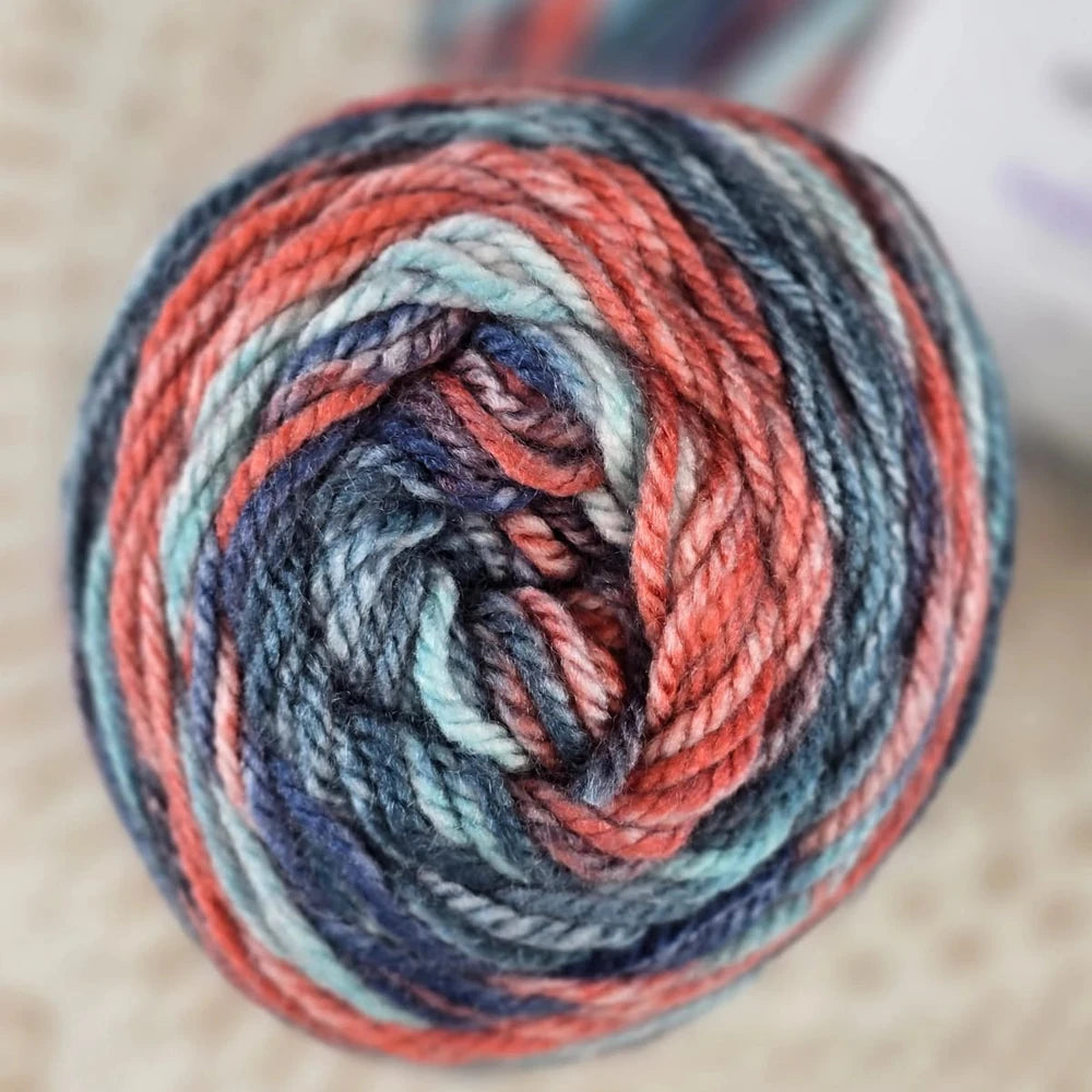 Lana Ámbar Terra Matizada 200 g Low Pilling - Color 26