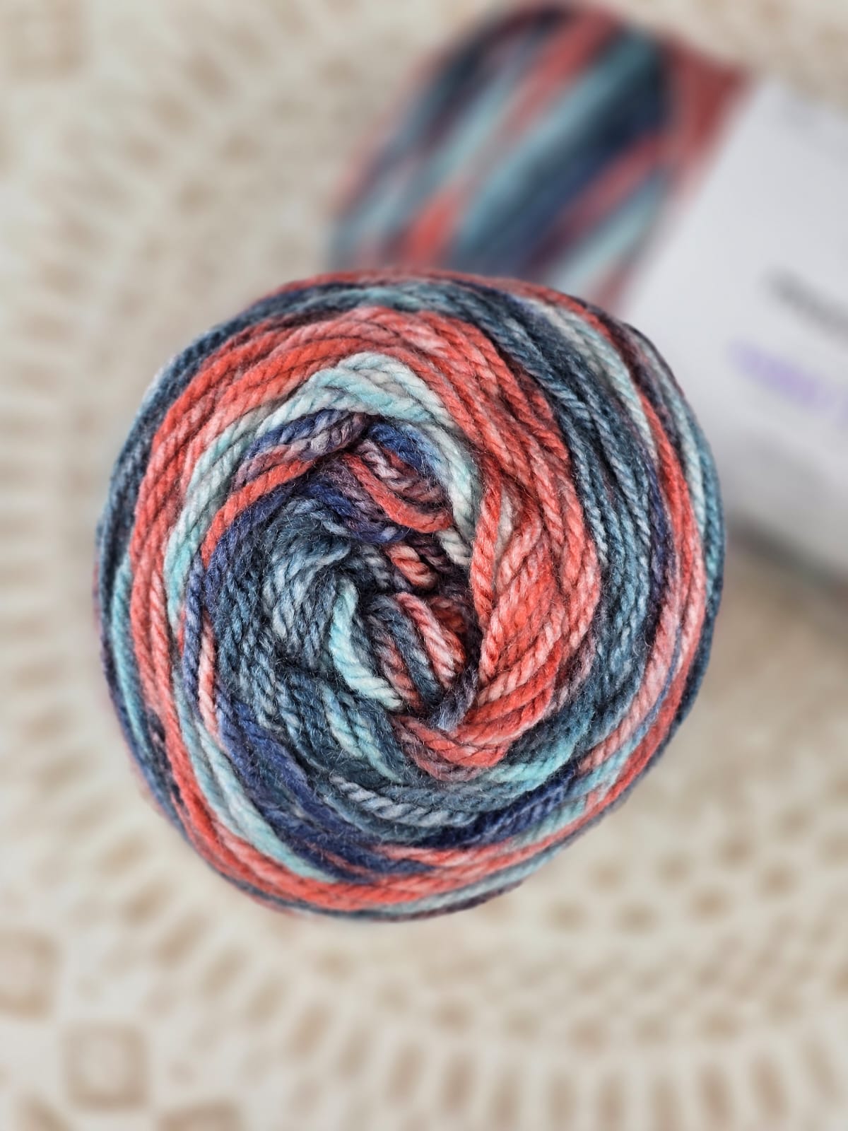 Lana Ámbar Terra Matizada 200 g Low Pilling - Color 26