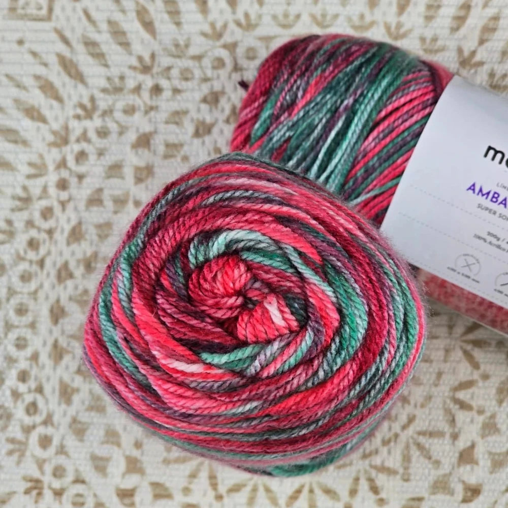 Lana Ámbar Terra Matizada 200 g Low Pilling - Color 29