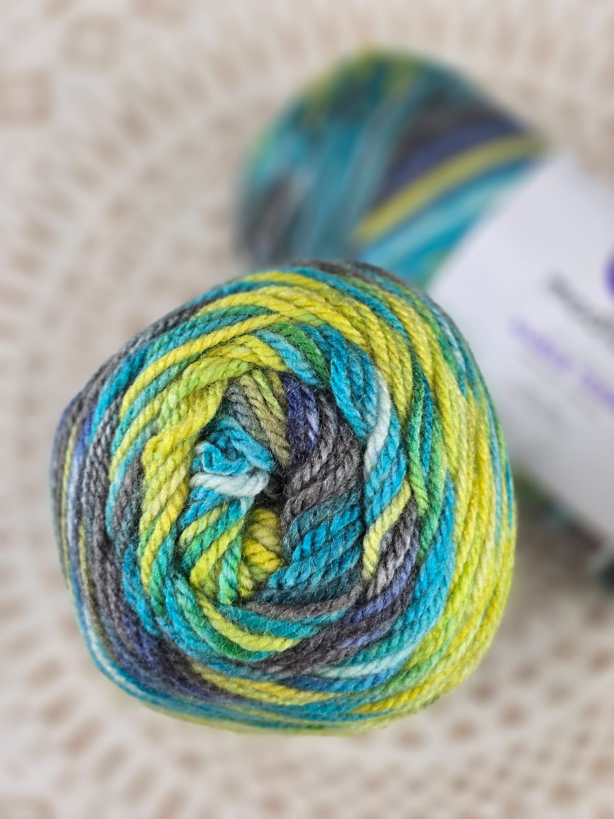 Lana Ámbar Terra Matizada 200 g Low Pilling - Color 30