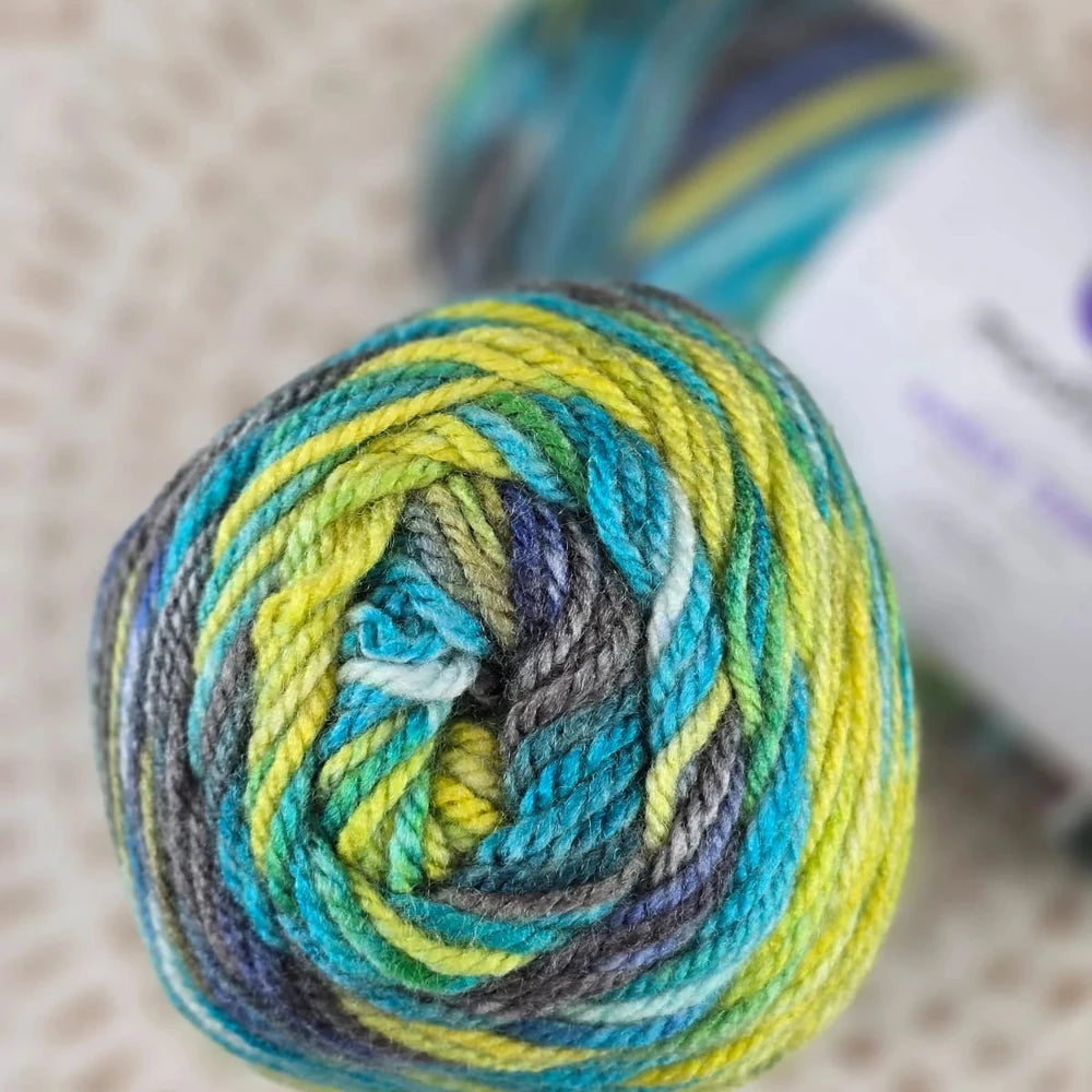 Lana Ámbar Terra Matizada 200 g Low Pilling - Color 30